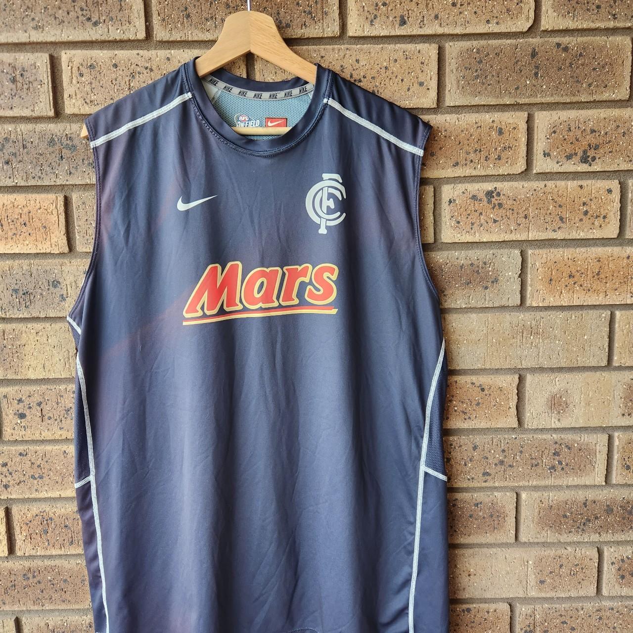 NiKE Afl Carlton jersey Oh these were the days when... - Depop