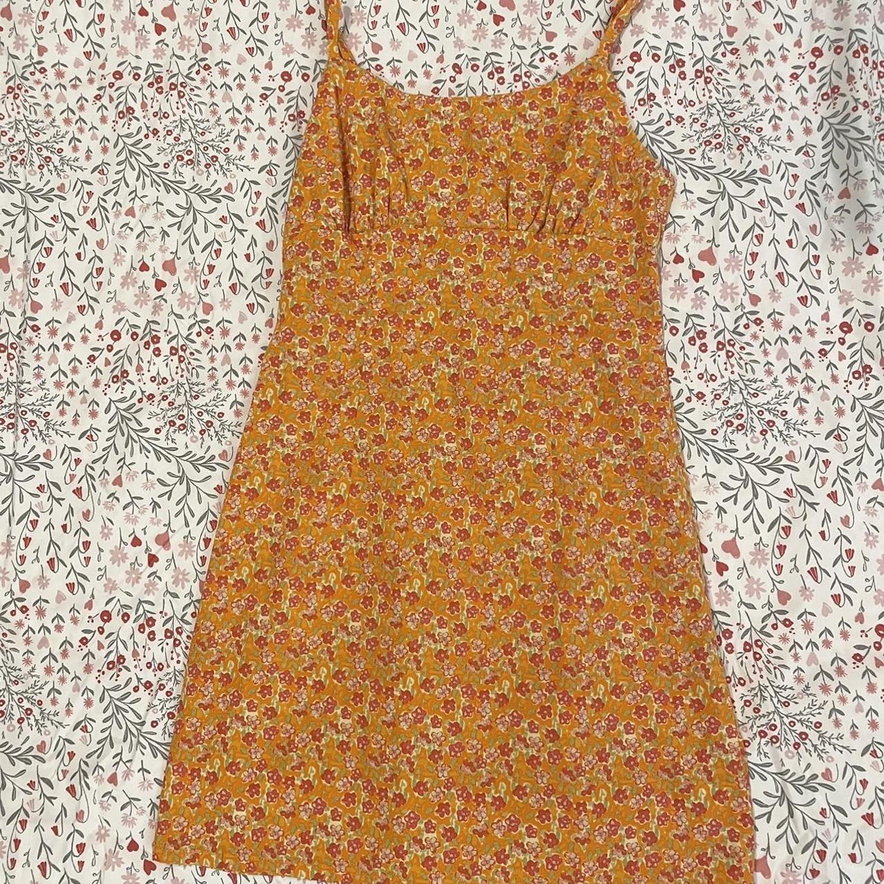 Target orange sundress - Depop