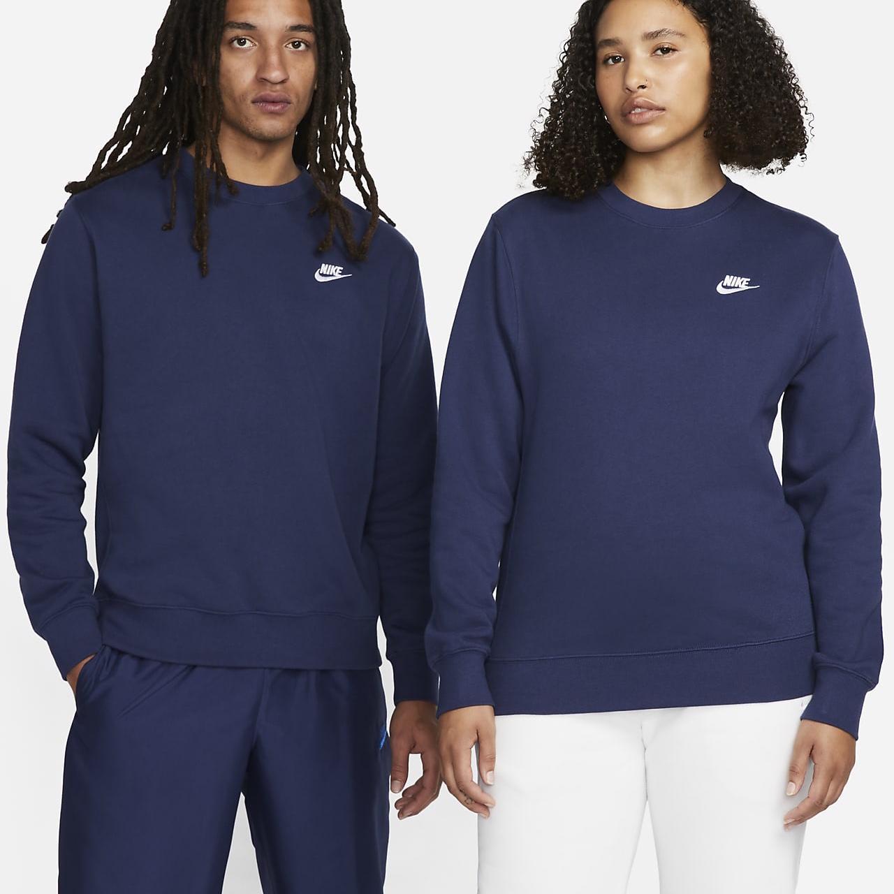 mens navy nike jumper