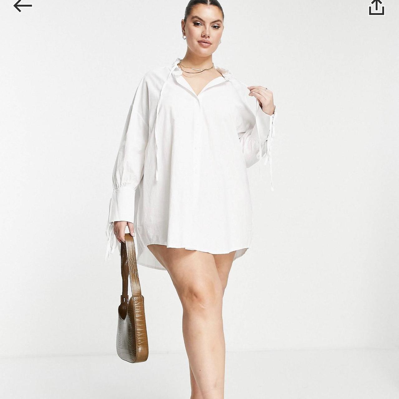 In The Style Curve Women's White Dress