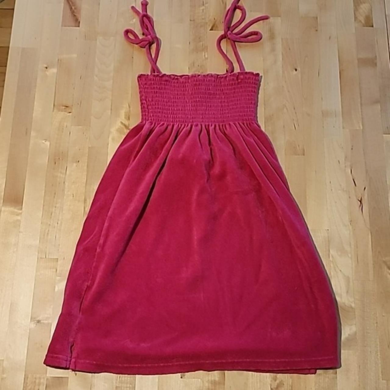 Juicy Couture Baby Y2K Pink Tube Dress Swim... - Depop