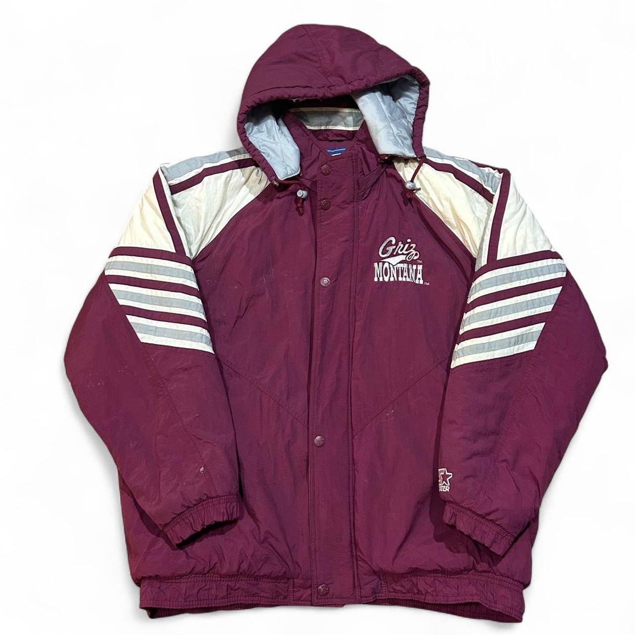 Starter Men's Jacket - Burgundy/Red - XXL – 90’s … - image 1