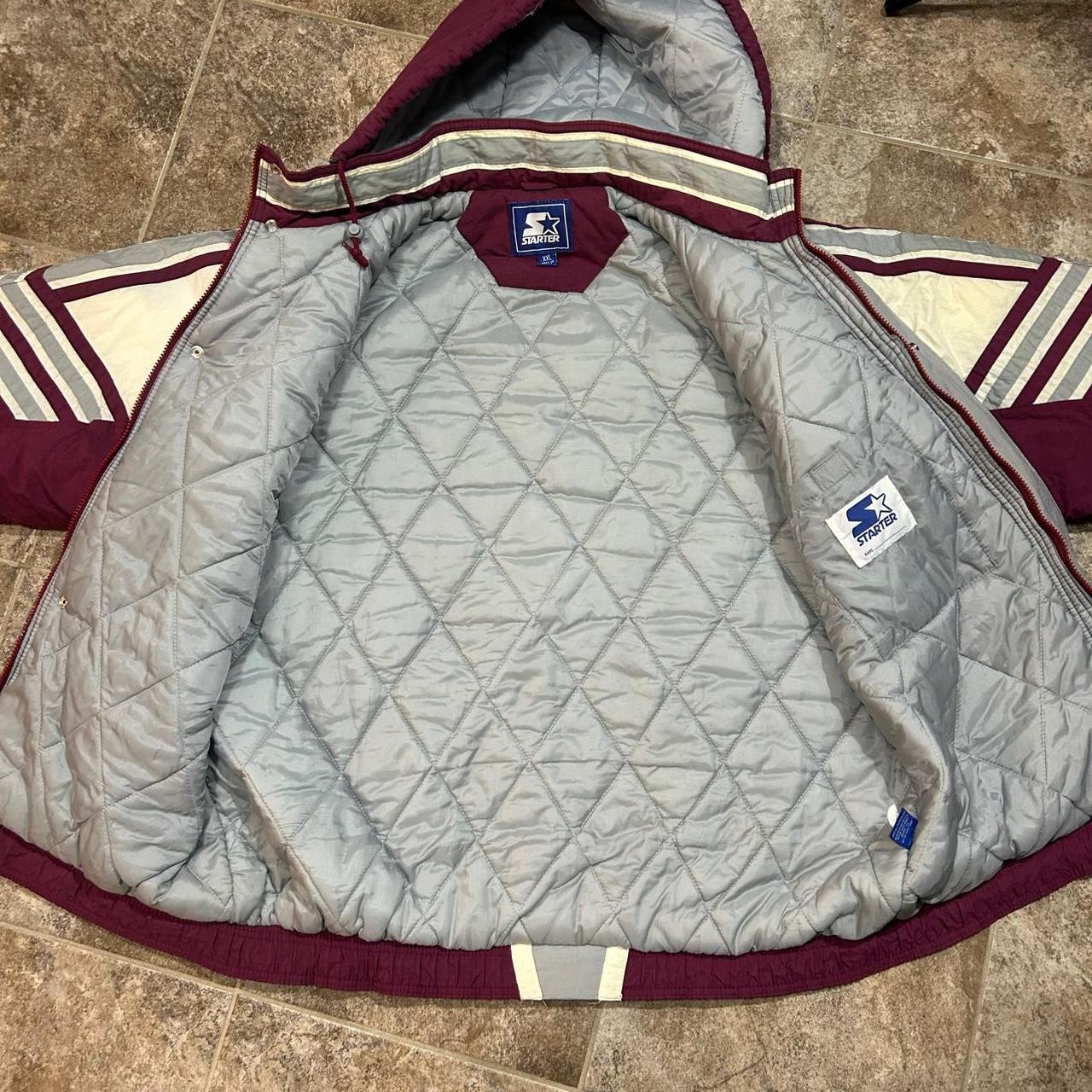 Starter Men's Jacket - Burgundy/Red - XXL – 90’s … - image 6