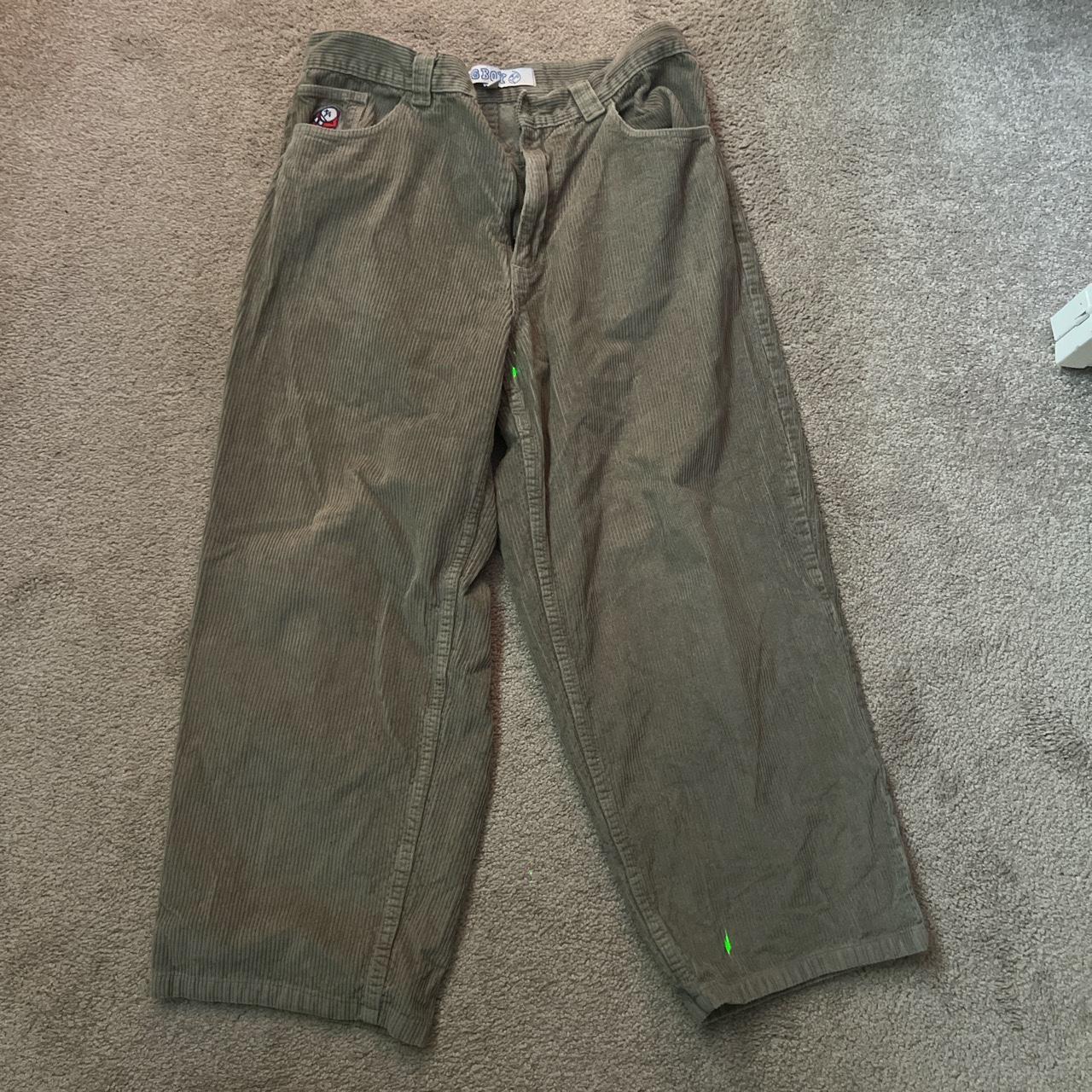 big boy polar pants, bottom of pants were cut but... - Depop
