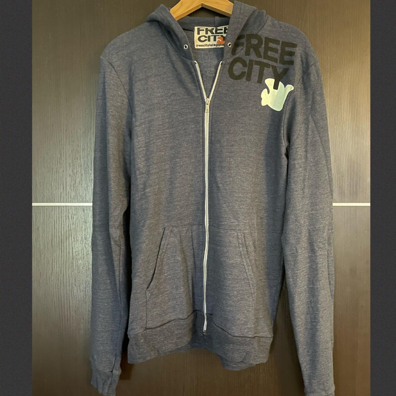 Free city 2024 zip up hoodie