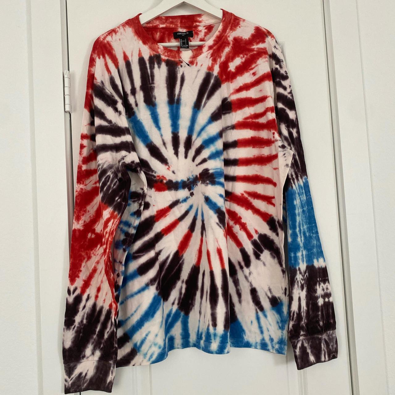 Forever 21 tie dye sweatshirt sale