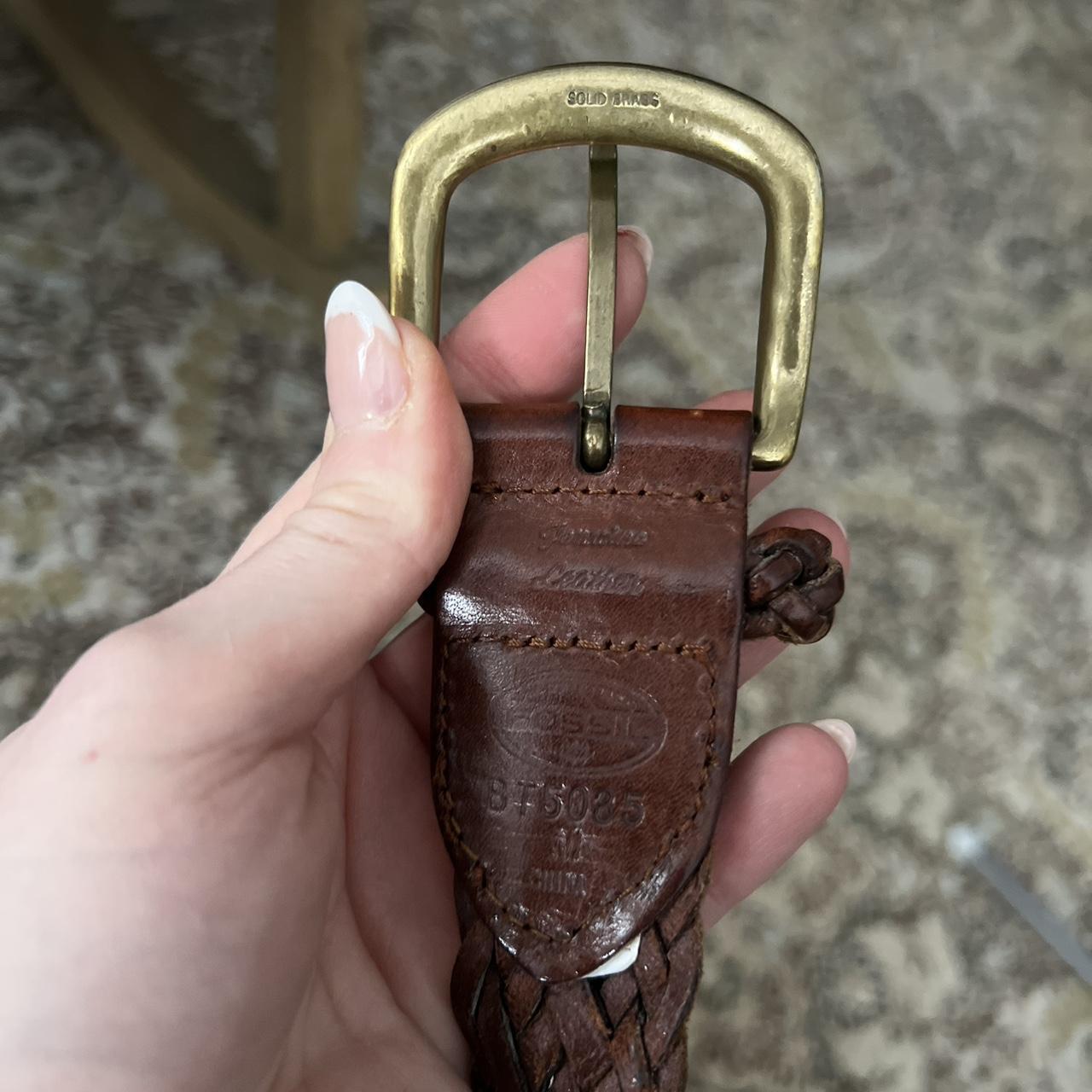 Fossil Women's Belt - Brown – Fossil genuine leat… - image 3