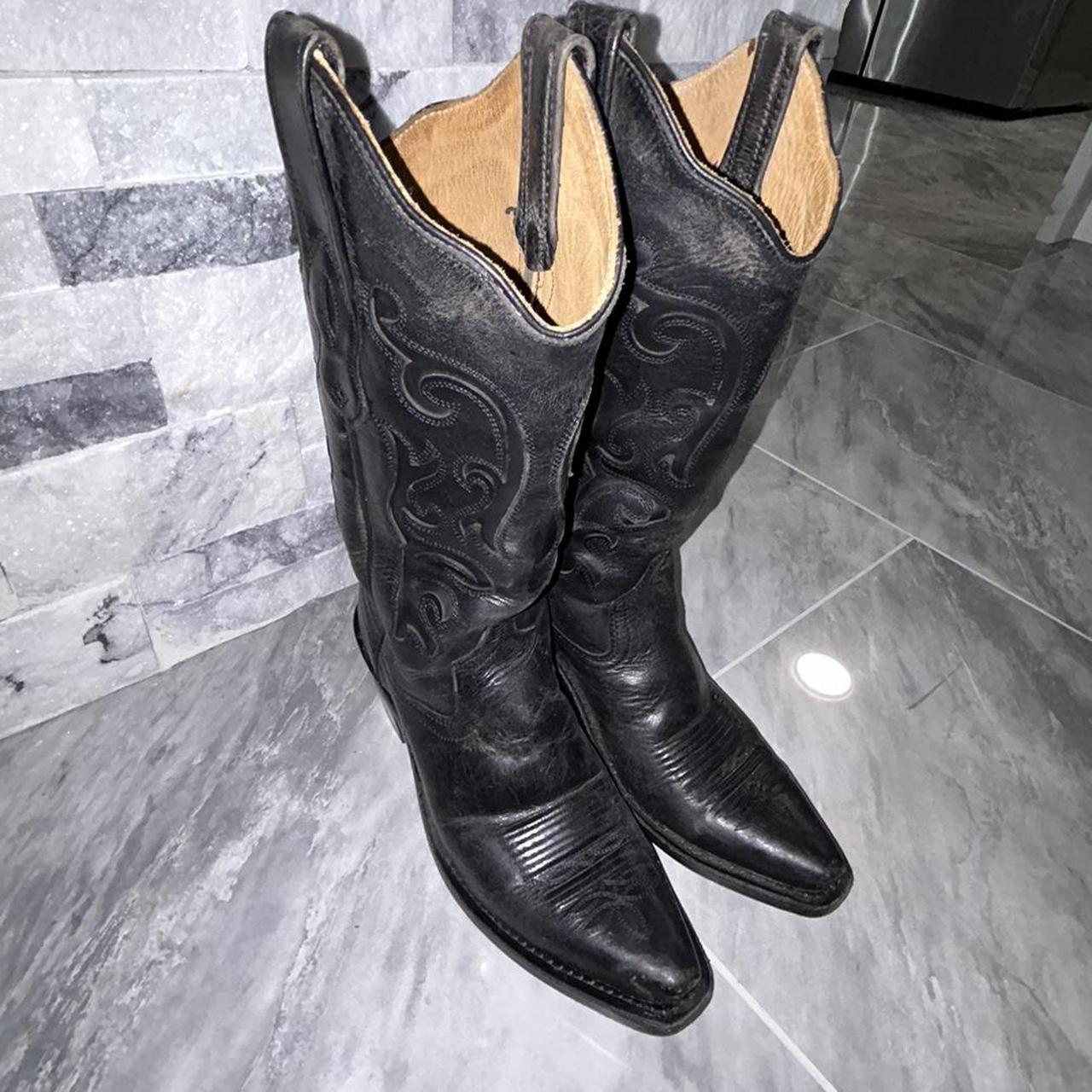 Cowboy boots - only worn 2x !!! - Depop