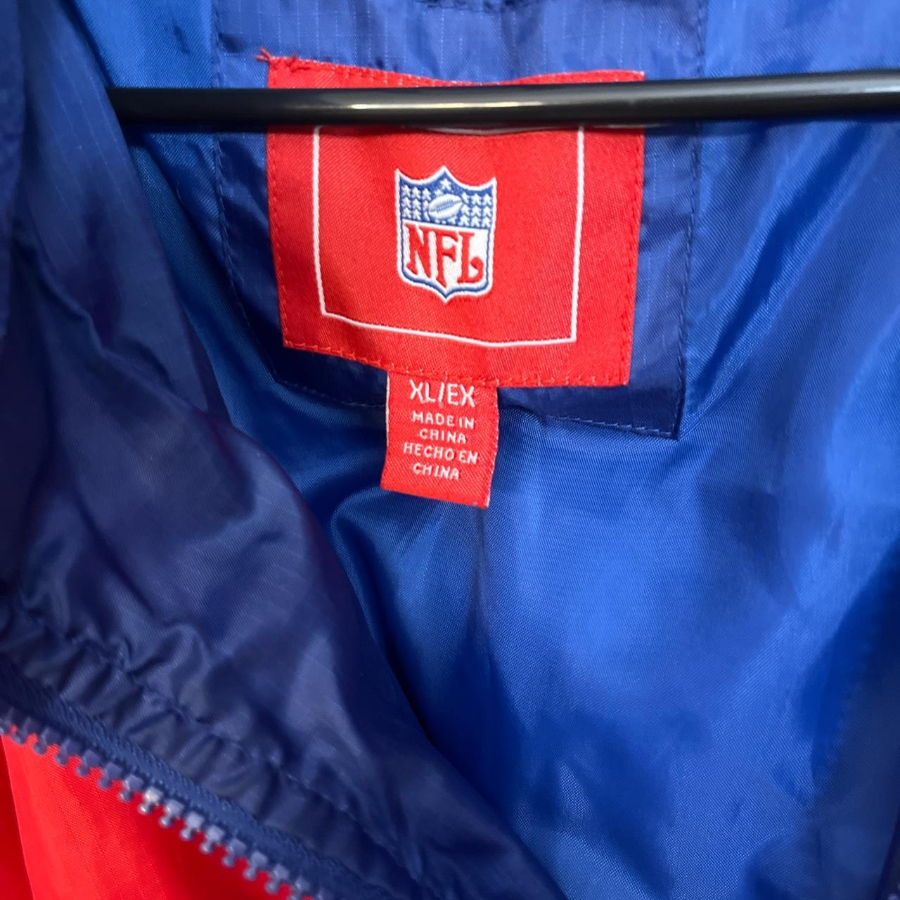 NY Giants vintage jacket Size L #nygiants #vintage - Depop