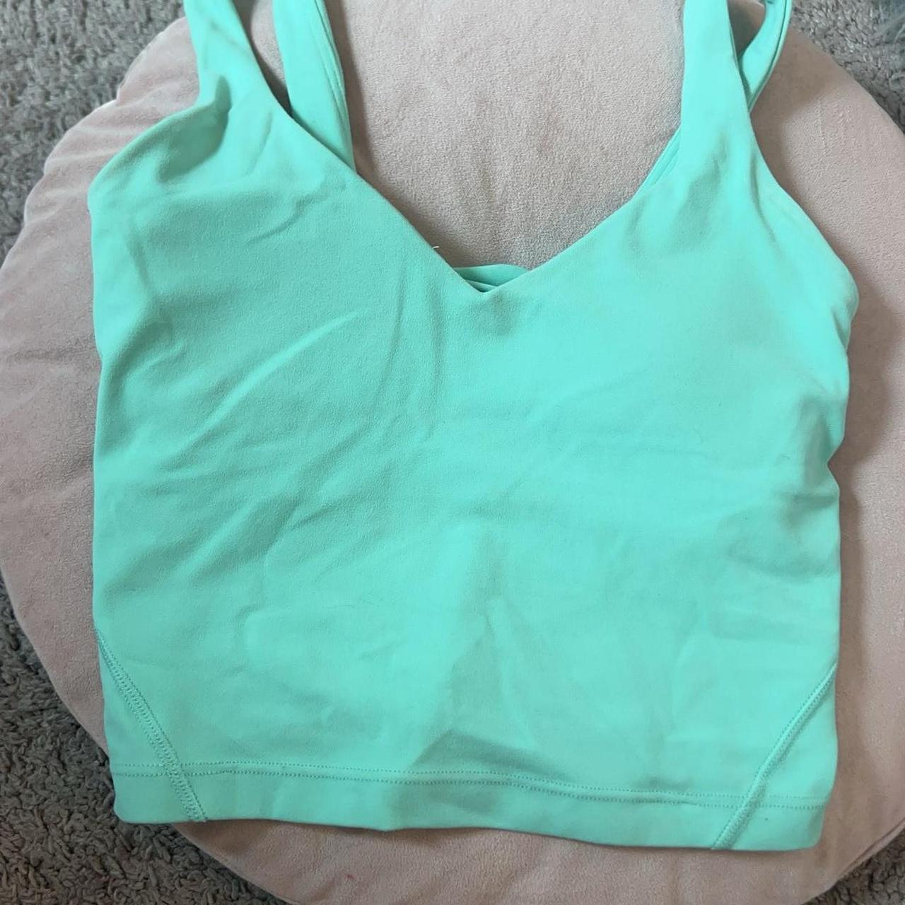 Lululemon Align Tank Chambray Size 0 worn once to - Depop