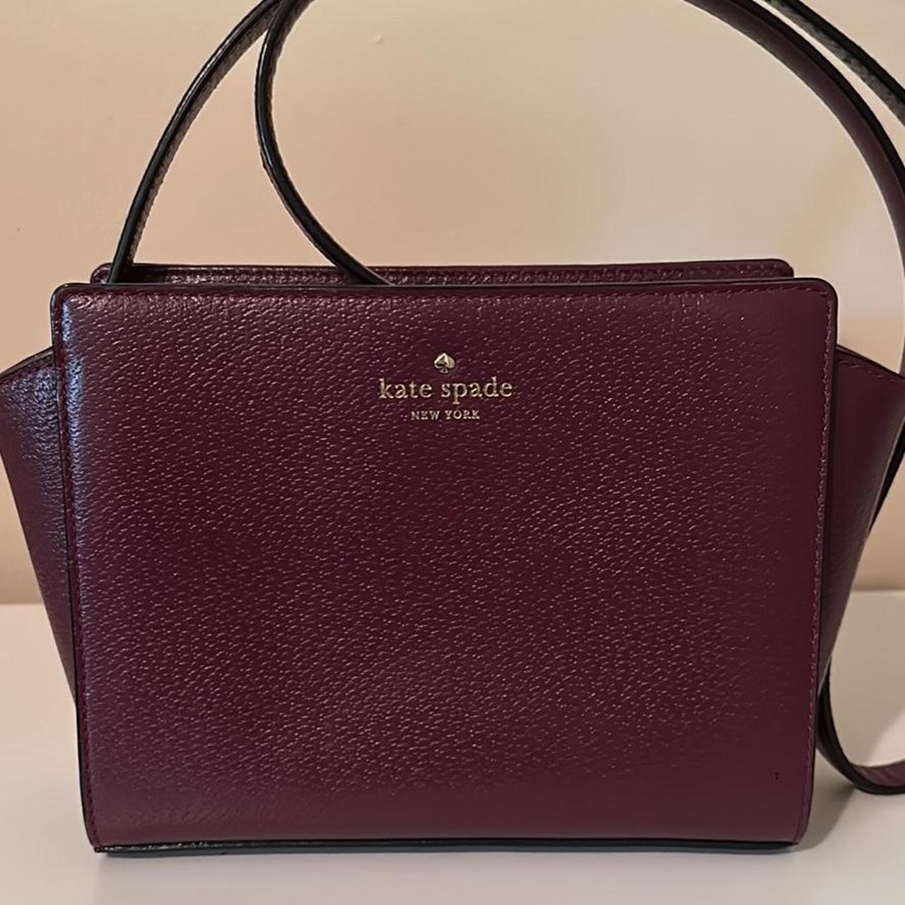 Plum kate spade online purse