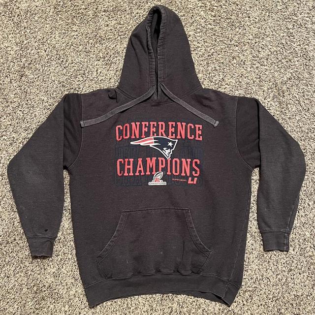 patriots super bowl champions hoodie / jacket / coat - Depop