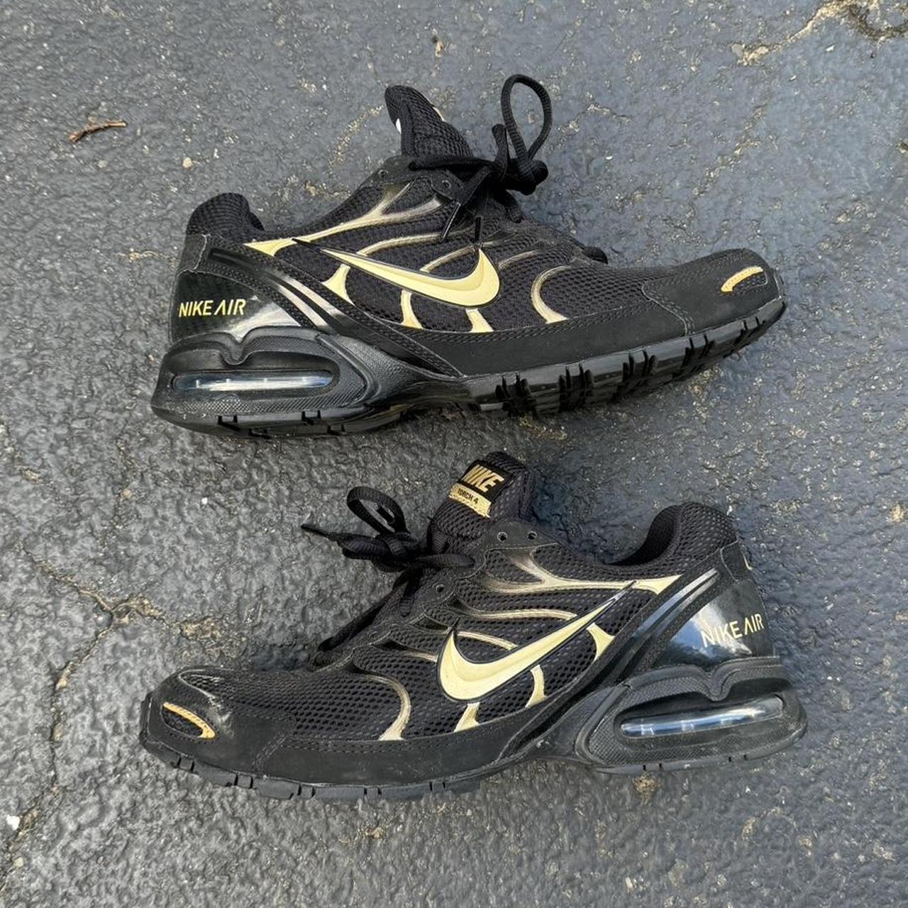 nike air max torch 4 black and gold