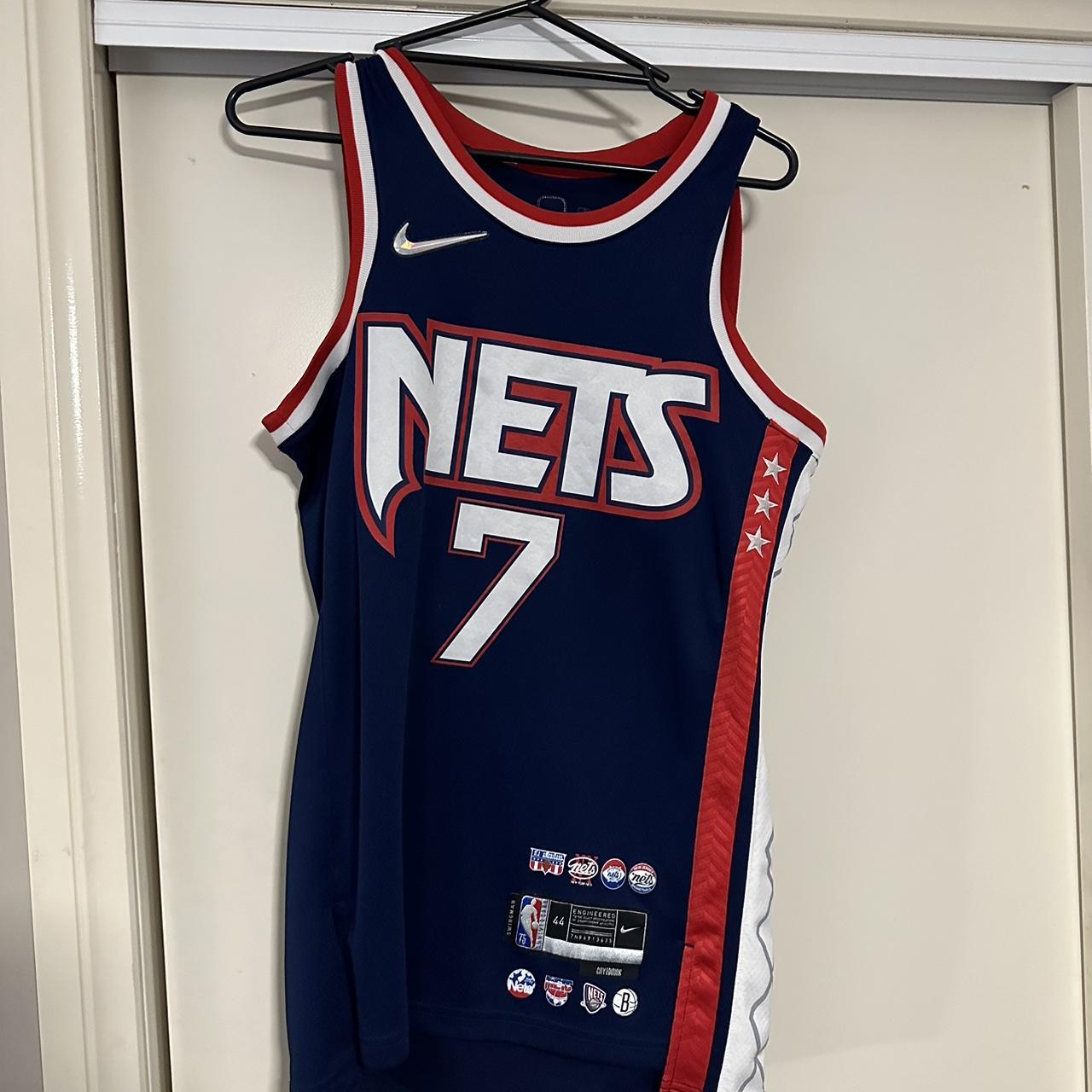 kd nets jersey blue