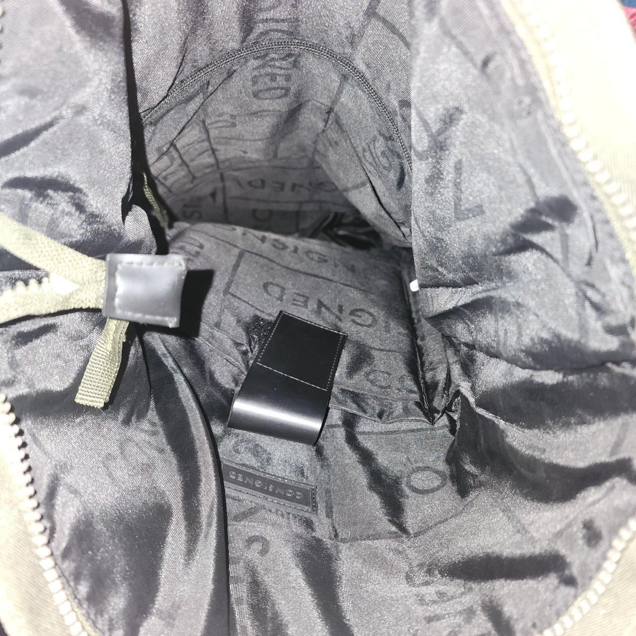 Army Green Consigned RollTop Laptop Backpack for... Depop