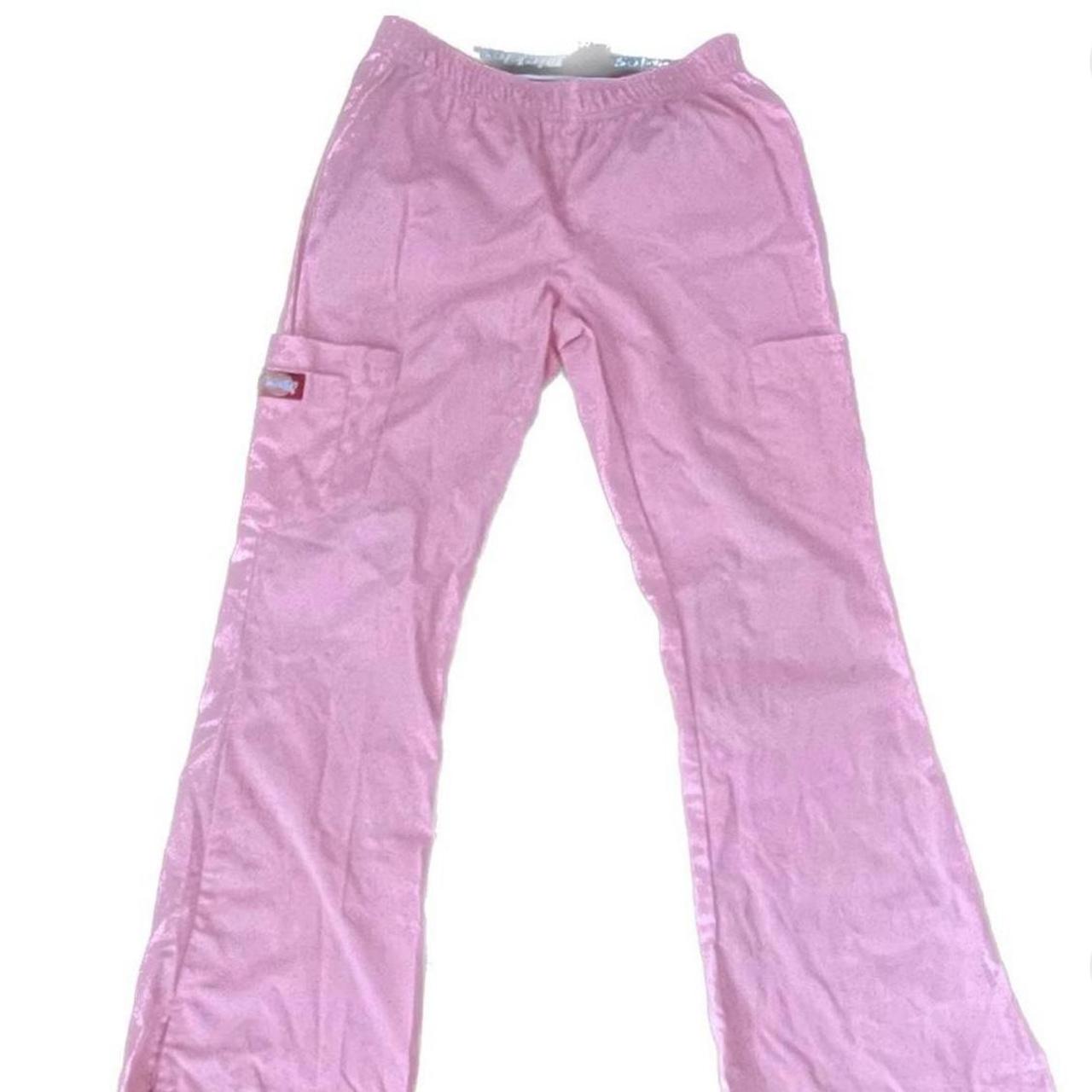 Dickies pink cargo flare y2k pants! Depop