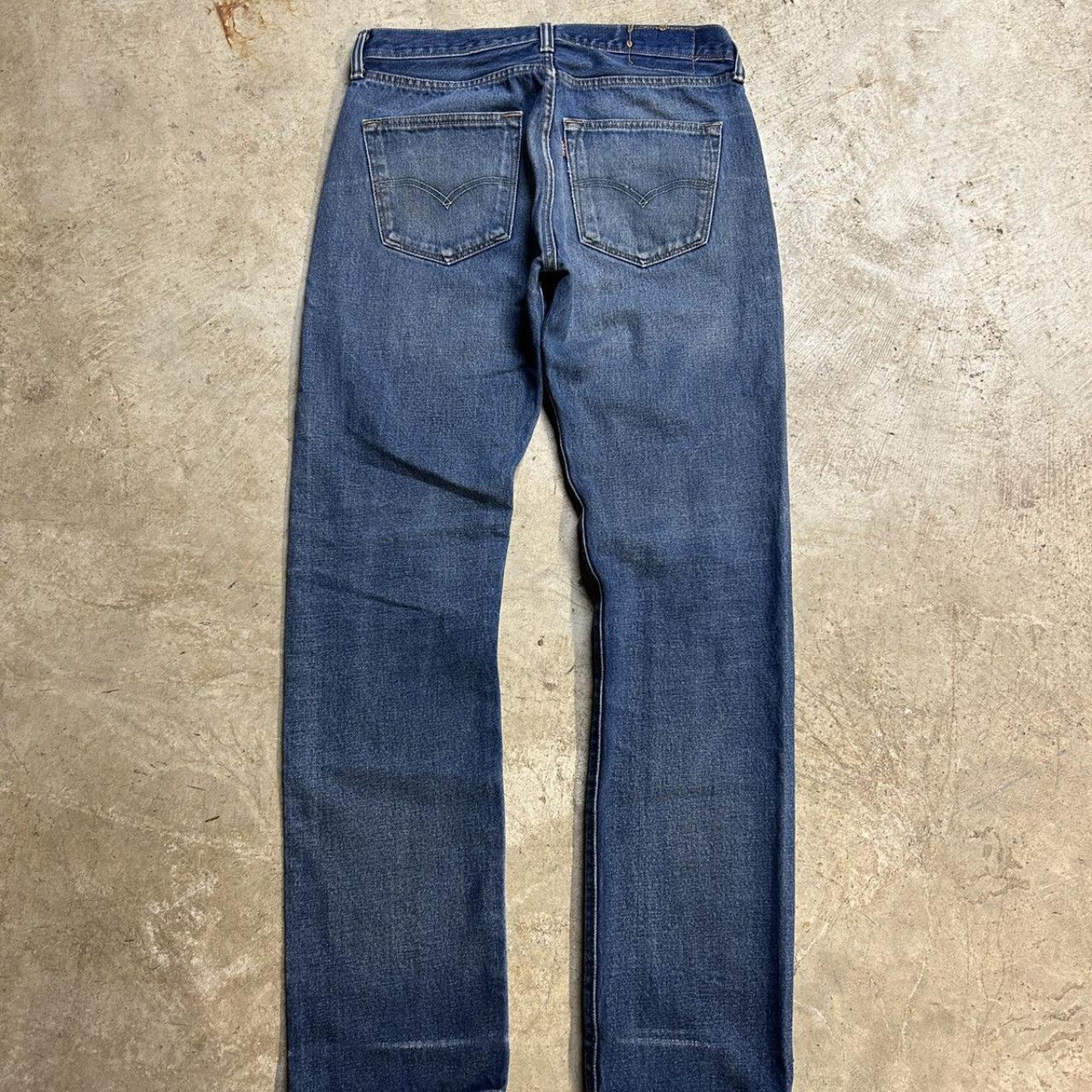 Vintage Y2K Levi’s 501 Denim Jeans Size 32x34 ... - Depop