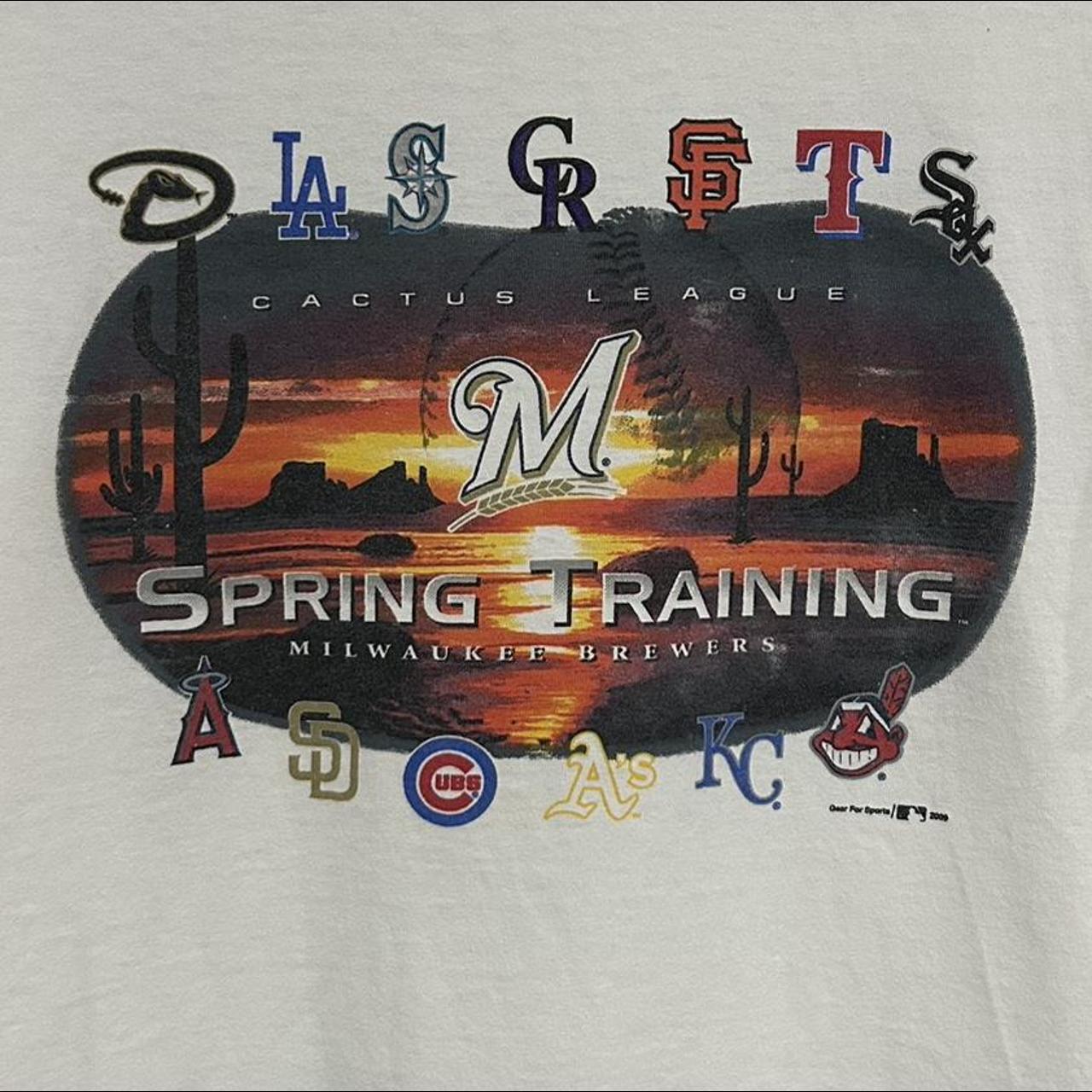 MILWAUKEE BREWERS SPRING TRAINING TEE SHIRT NEW WITH TAGS