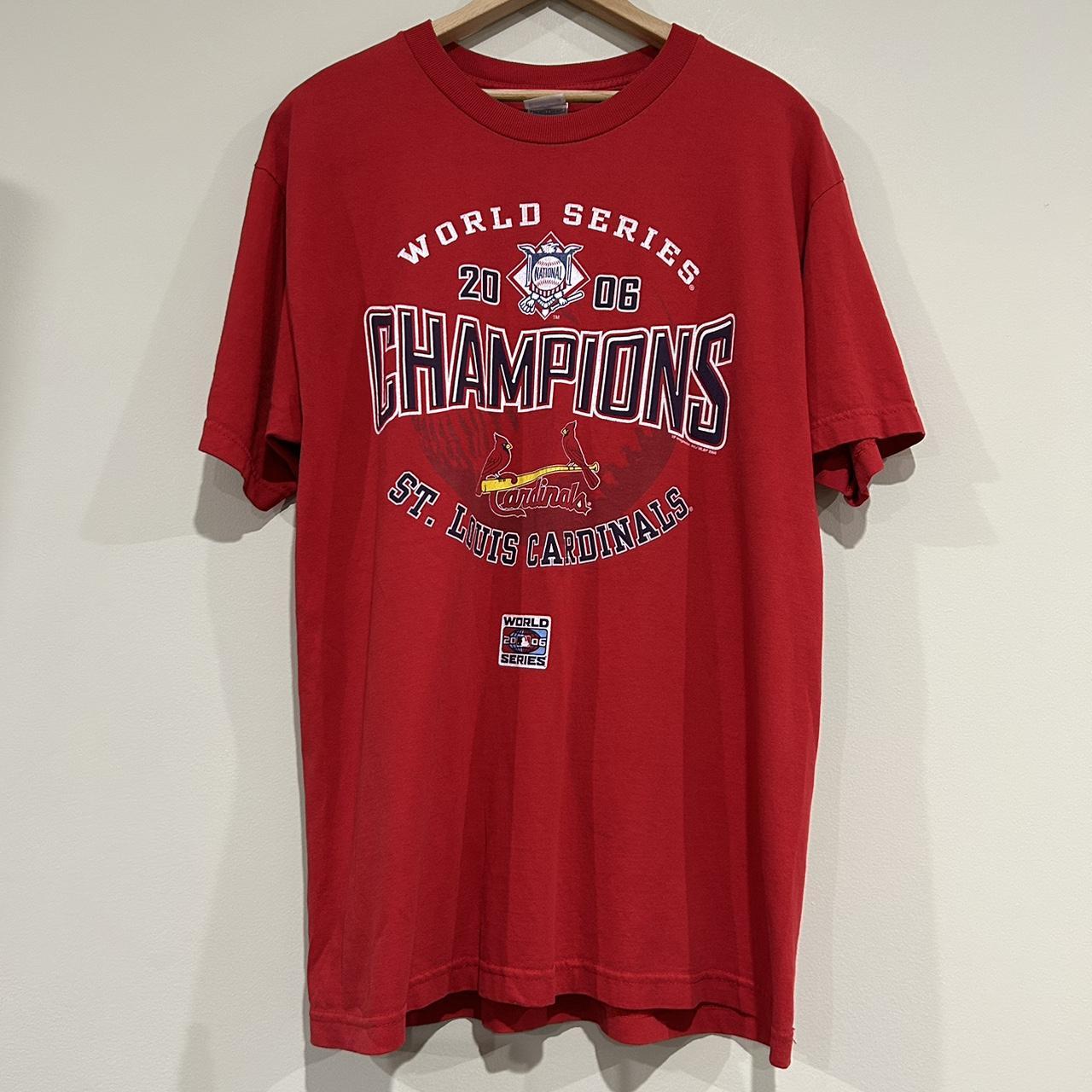 St. Louis Cardinals 2006 World Series Champions Tee... - Depop