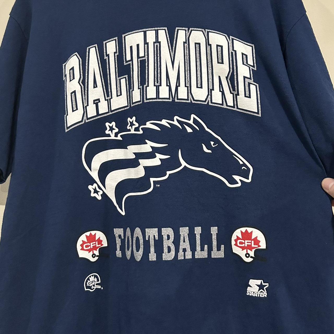 1996 Baltimore Ravens vintage T-shirt Size L fits - Depop