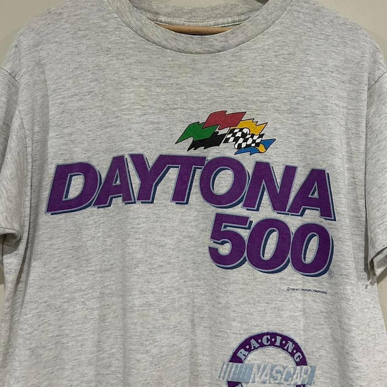 Vintage 1994 Daytona 500 Racing Tee Shirt Size M -... - Depop