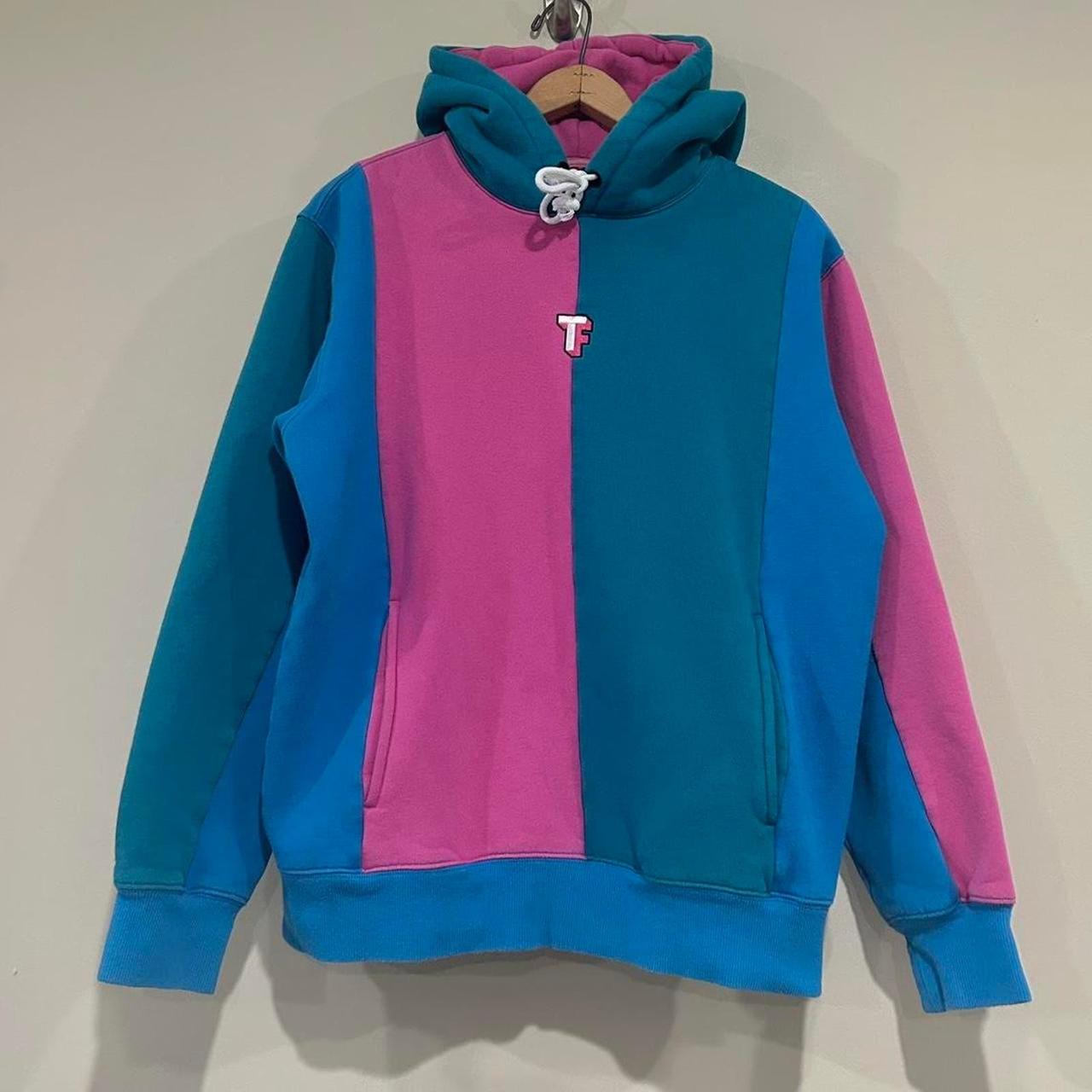 Teddy fresh hoodie on sale pink and blue