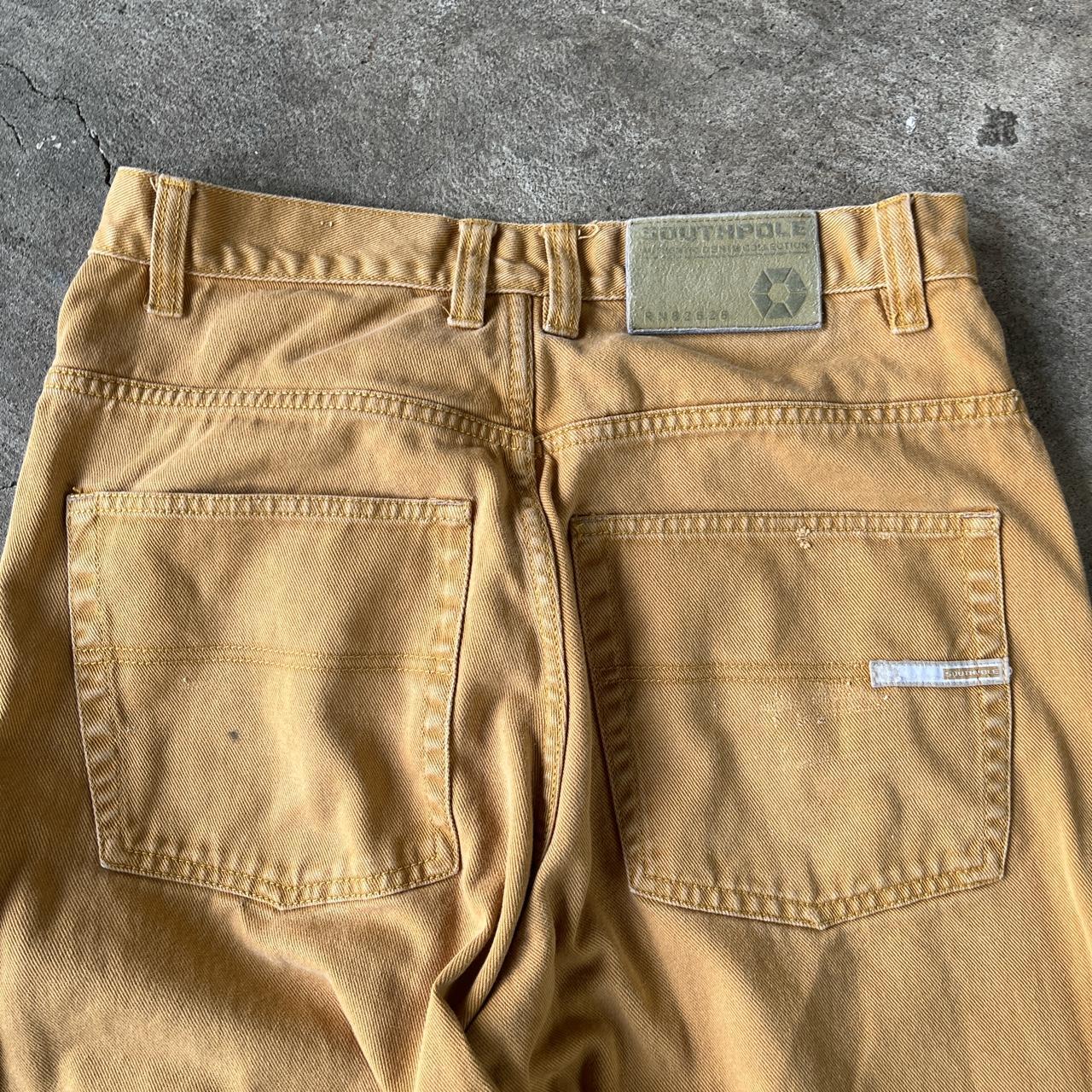 Southpole Men's Yellow Jeans | Depop