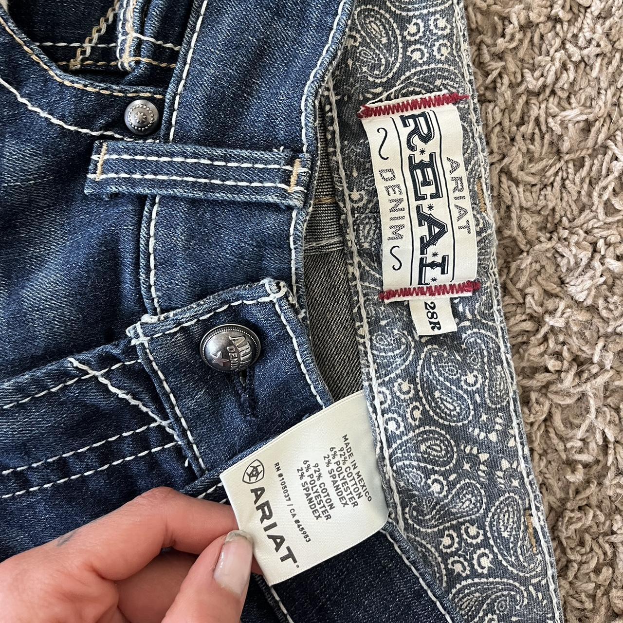 Ariat Women's Blue Jeans Depop