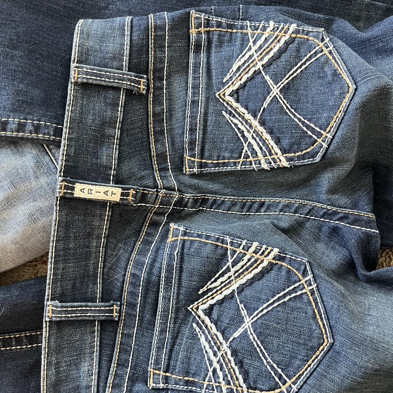 Ariat Women's Blue Jeans Depop