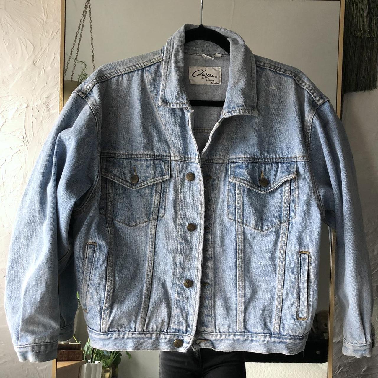 Vintage Jean Jacket - perfect light wash denim... - Depop