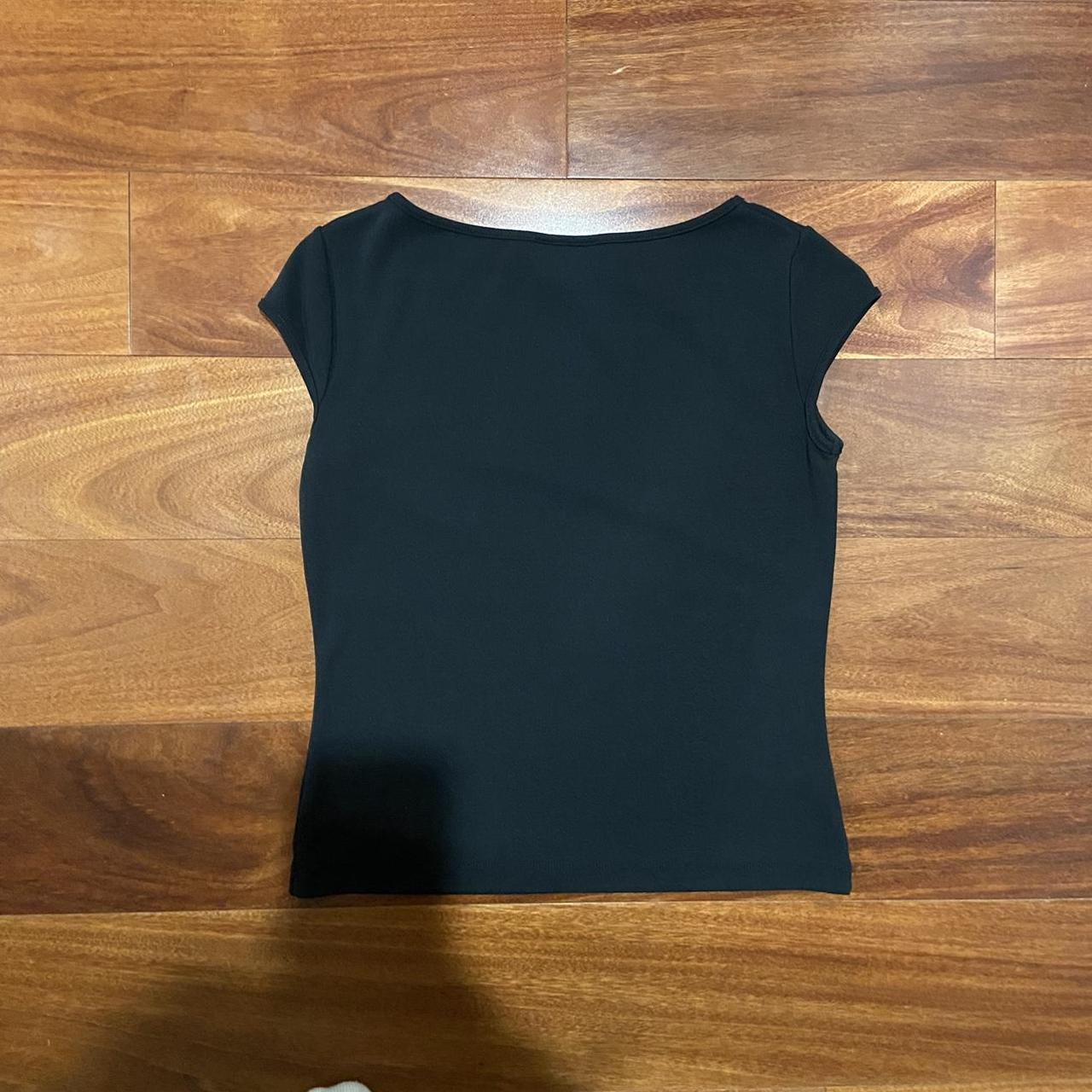 Ann Taylor Women's Black Shirt Depop