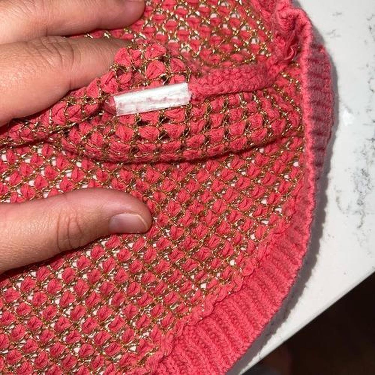 Apt. 9 Women's Sweater - Pink/Gold - S – Apt. 9 O… - image 2