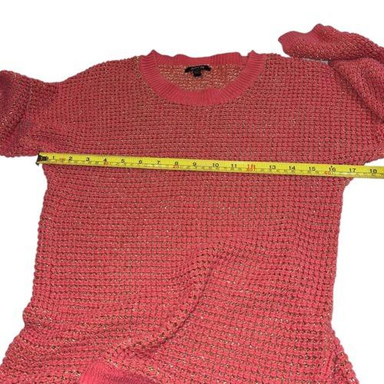 Apt. 9 Women's Sweater - Pink/Gold - S – Apt. 9 O… - image 6