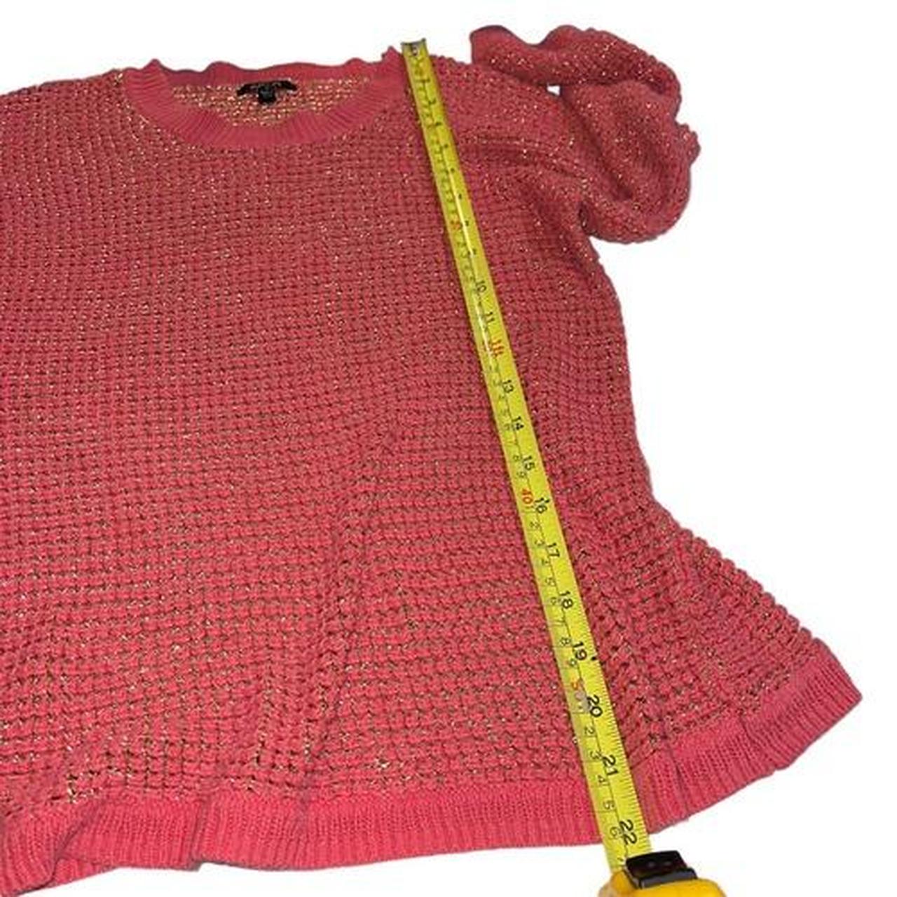 Apt. 9 Women's Sweater - Pink/Gold - S – Apt. 9 O… - image 7