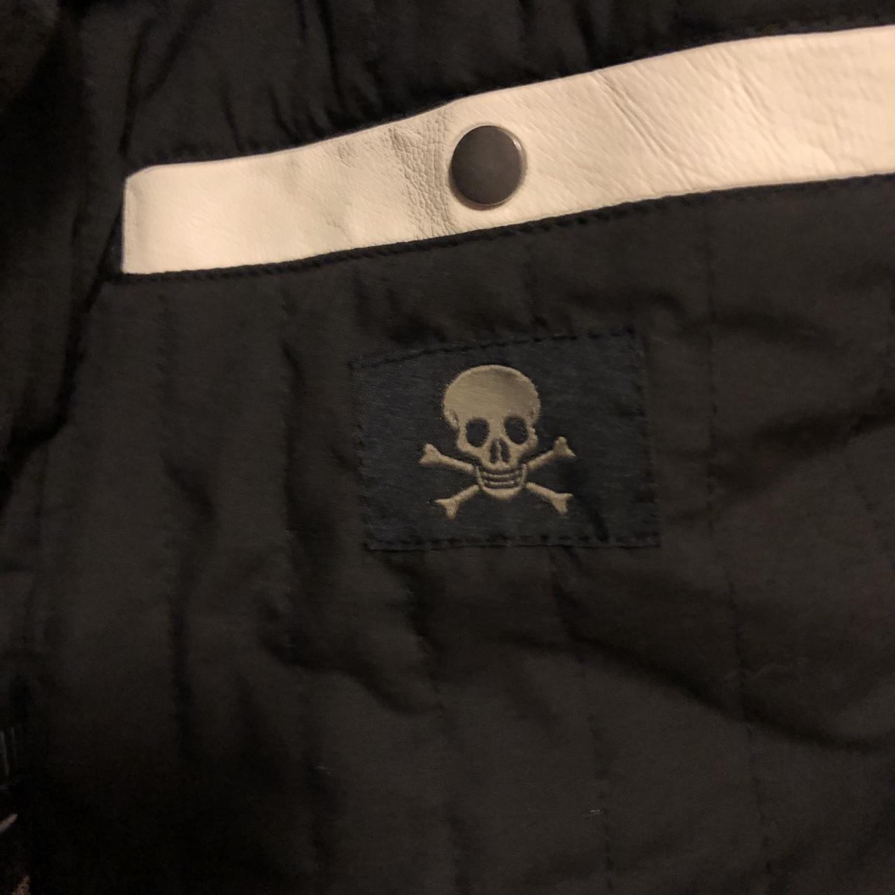 Wilson’s Leather Men's White and Black Jacket (3)