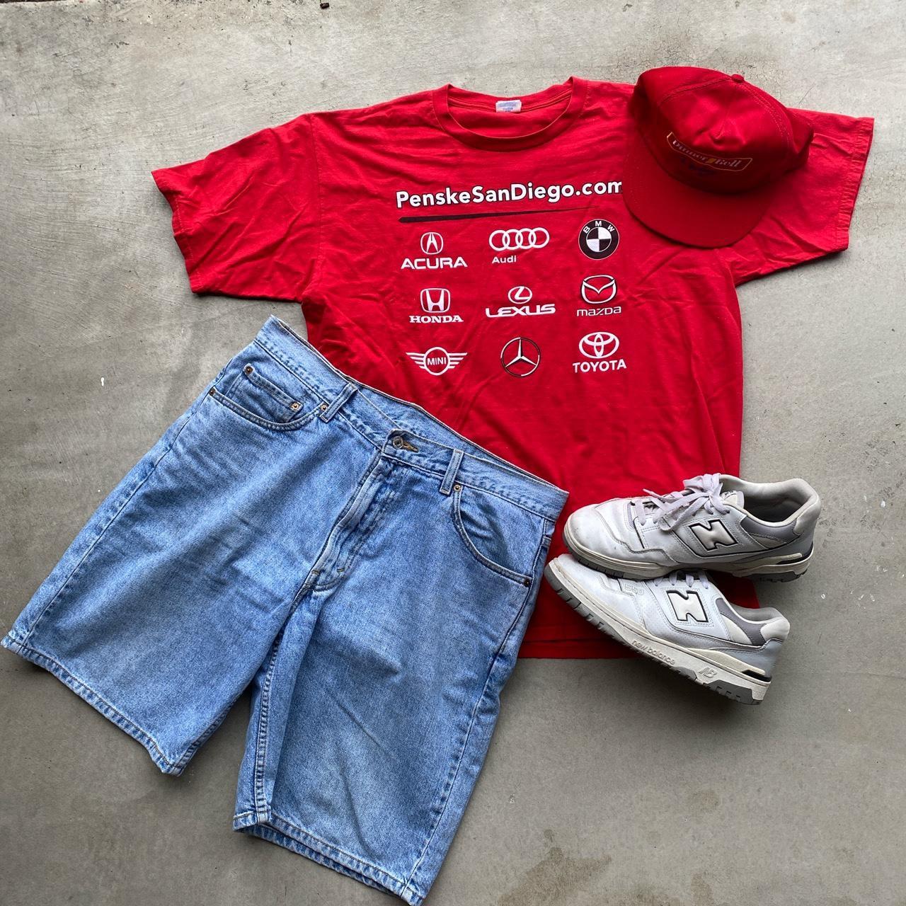 Vintage Y2K Car Racing Tee Great vintage condition... Depop