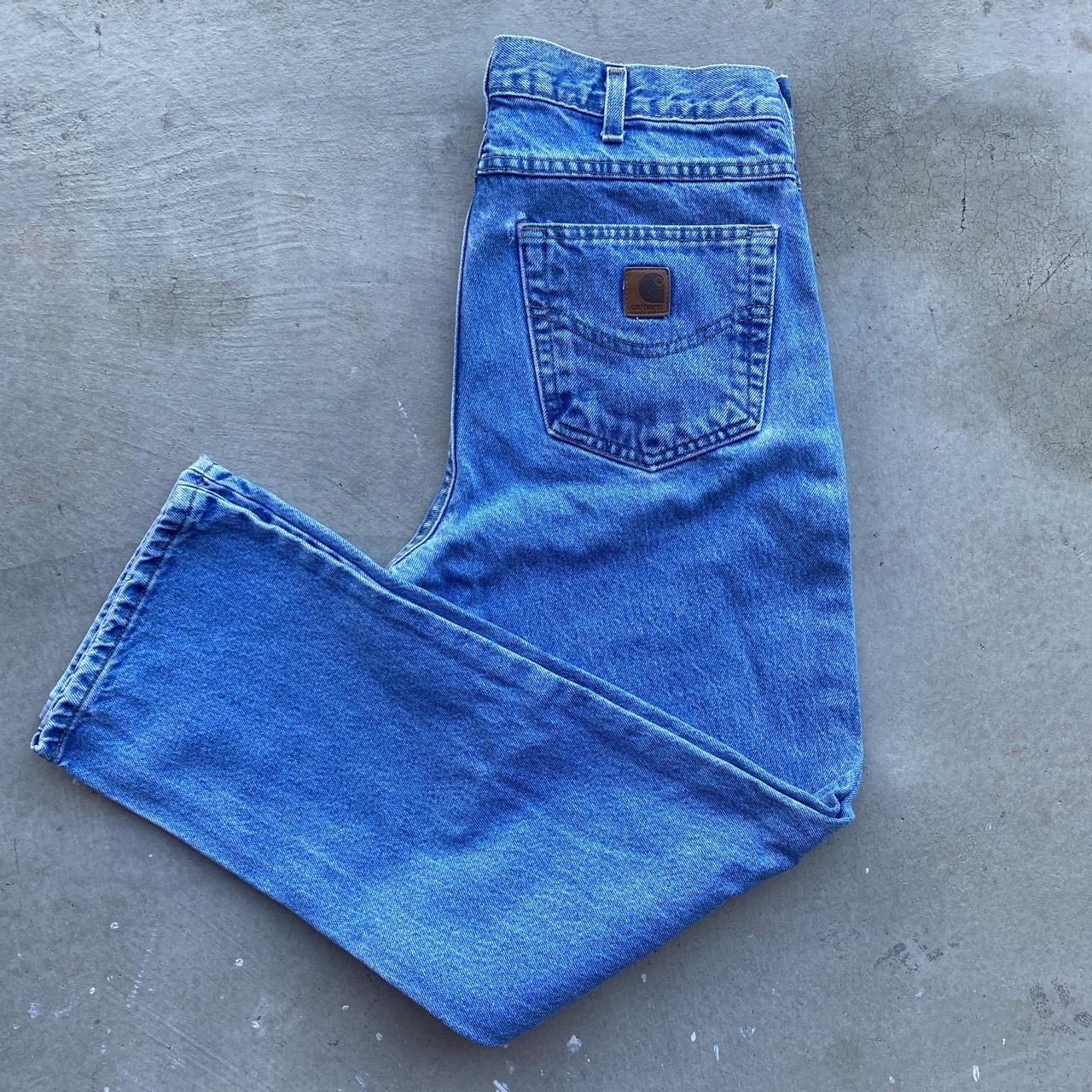 Vintage Y2K Carhartt Traditional Fit Jeans Great... - Depop