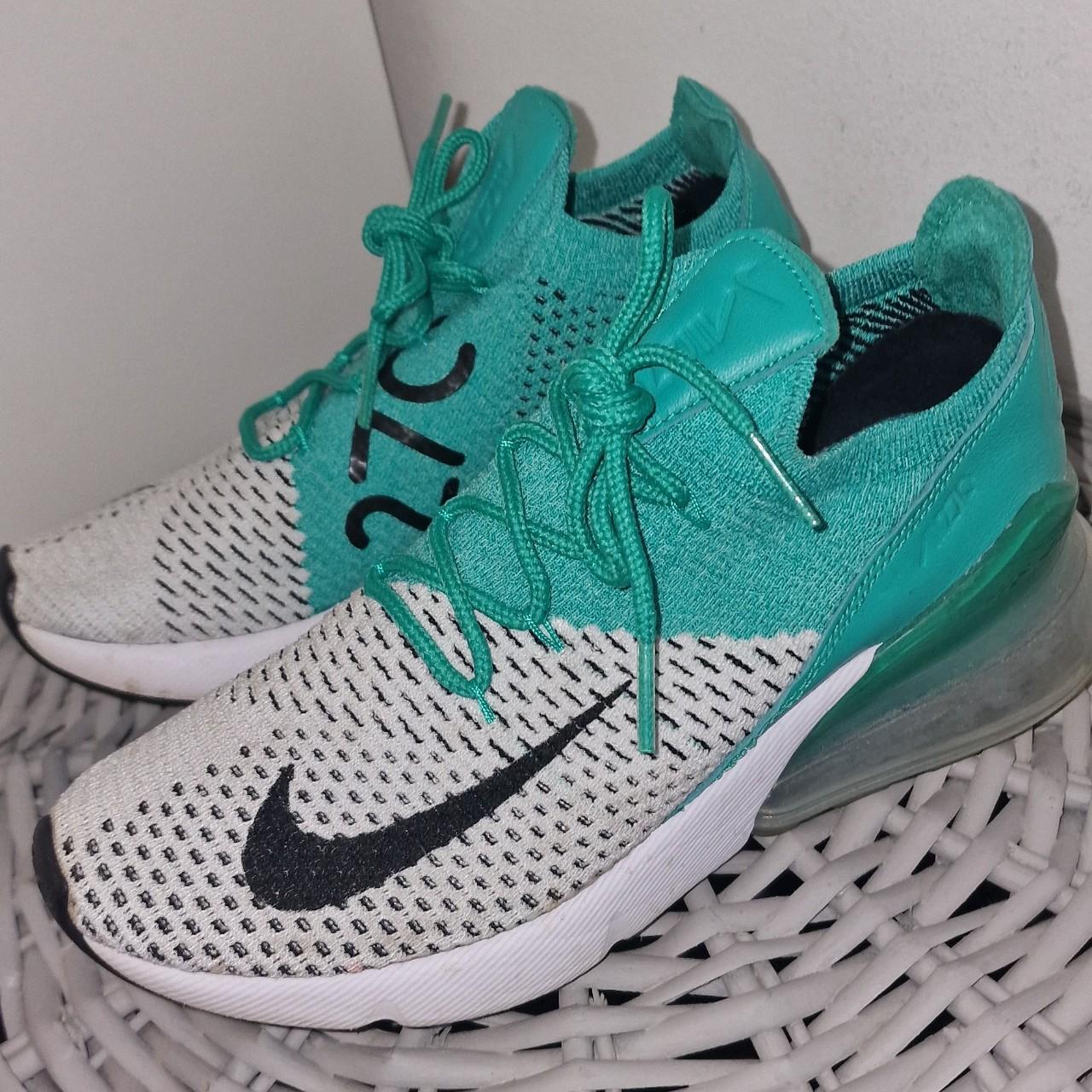 Nike Air Max 270 Flyknit 'Clear Depop