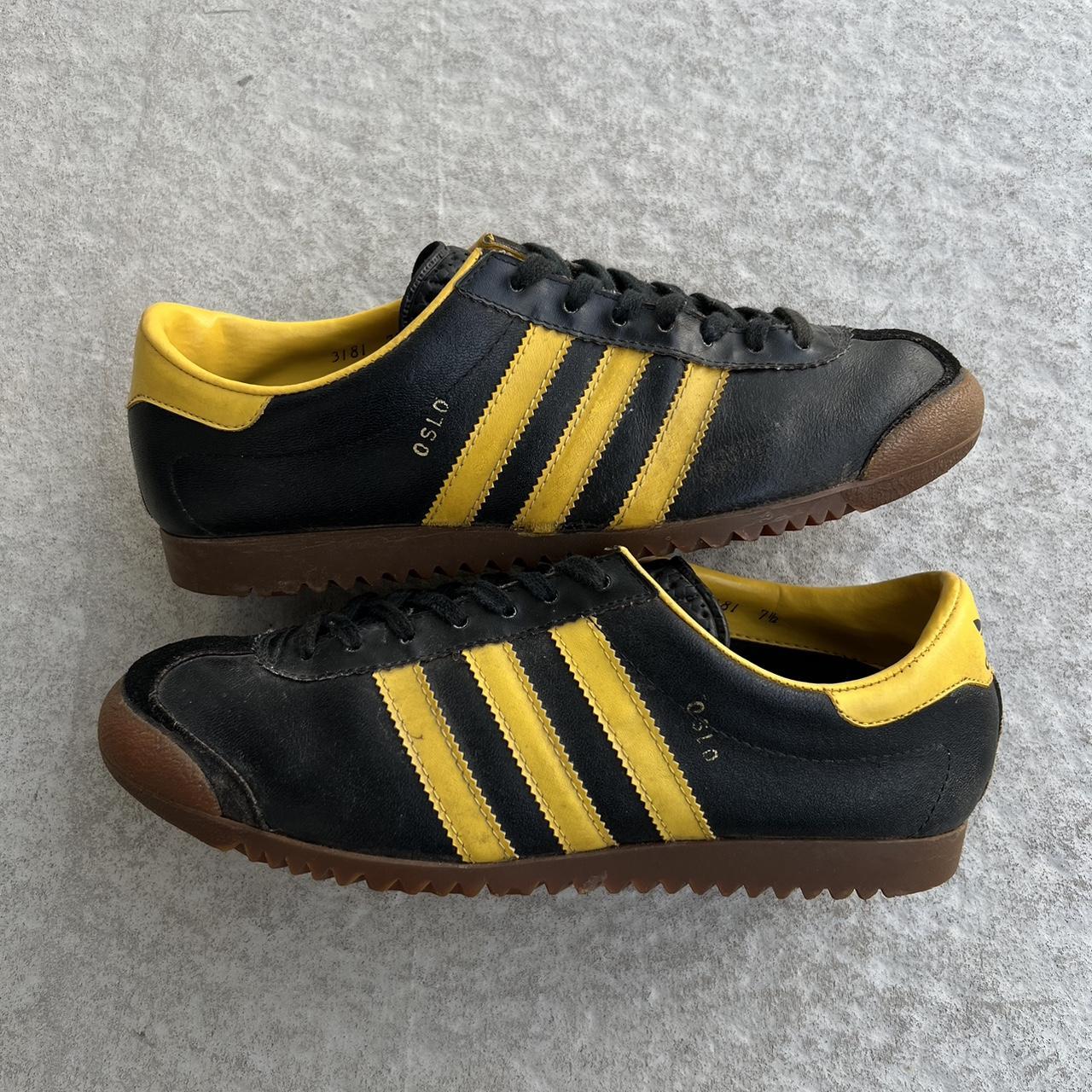 1970s Vintage Adidas Oslo Trainers Made... - Depop