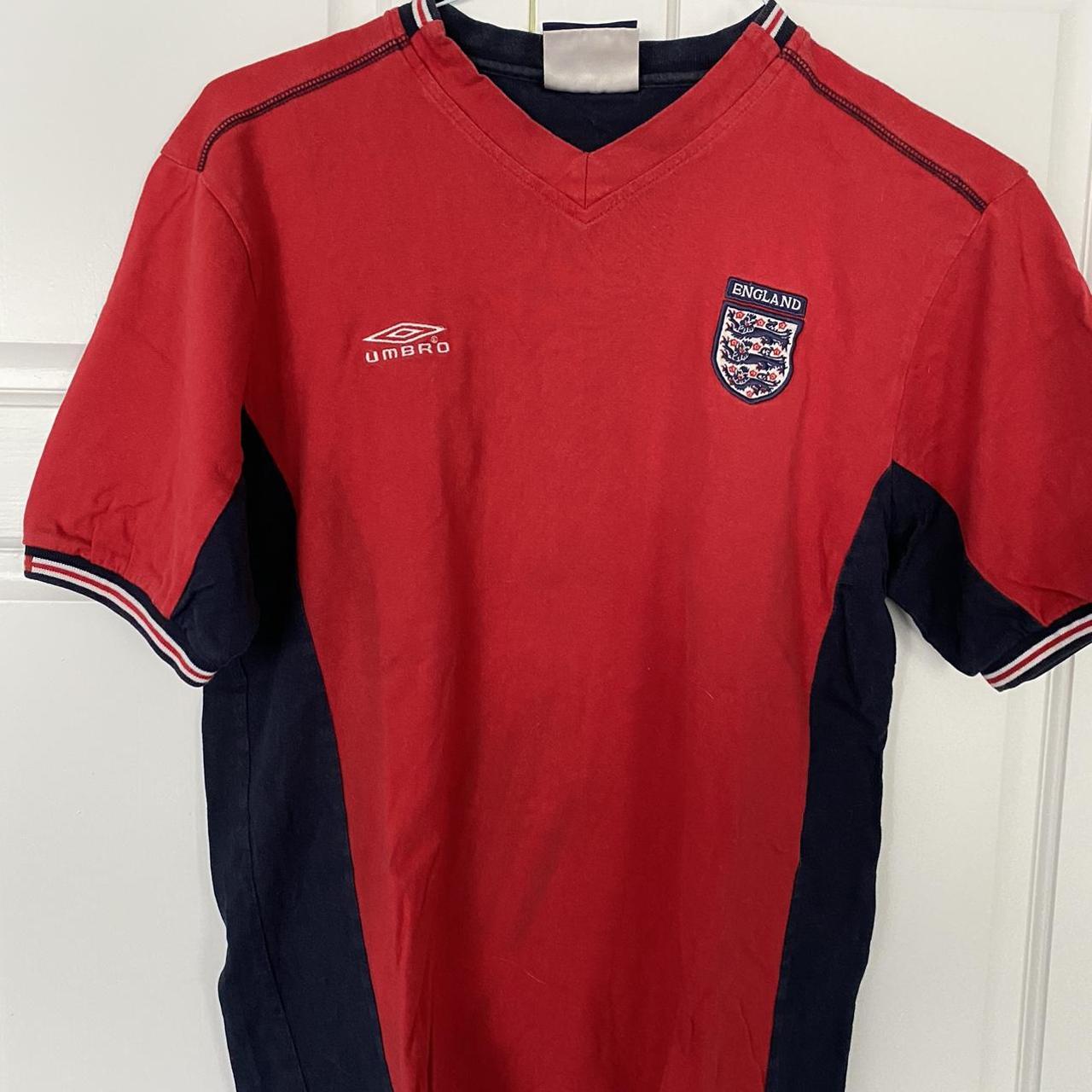 VINTAGE ENGLAND NAVY UMBRO JERSEY - Primetime