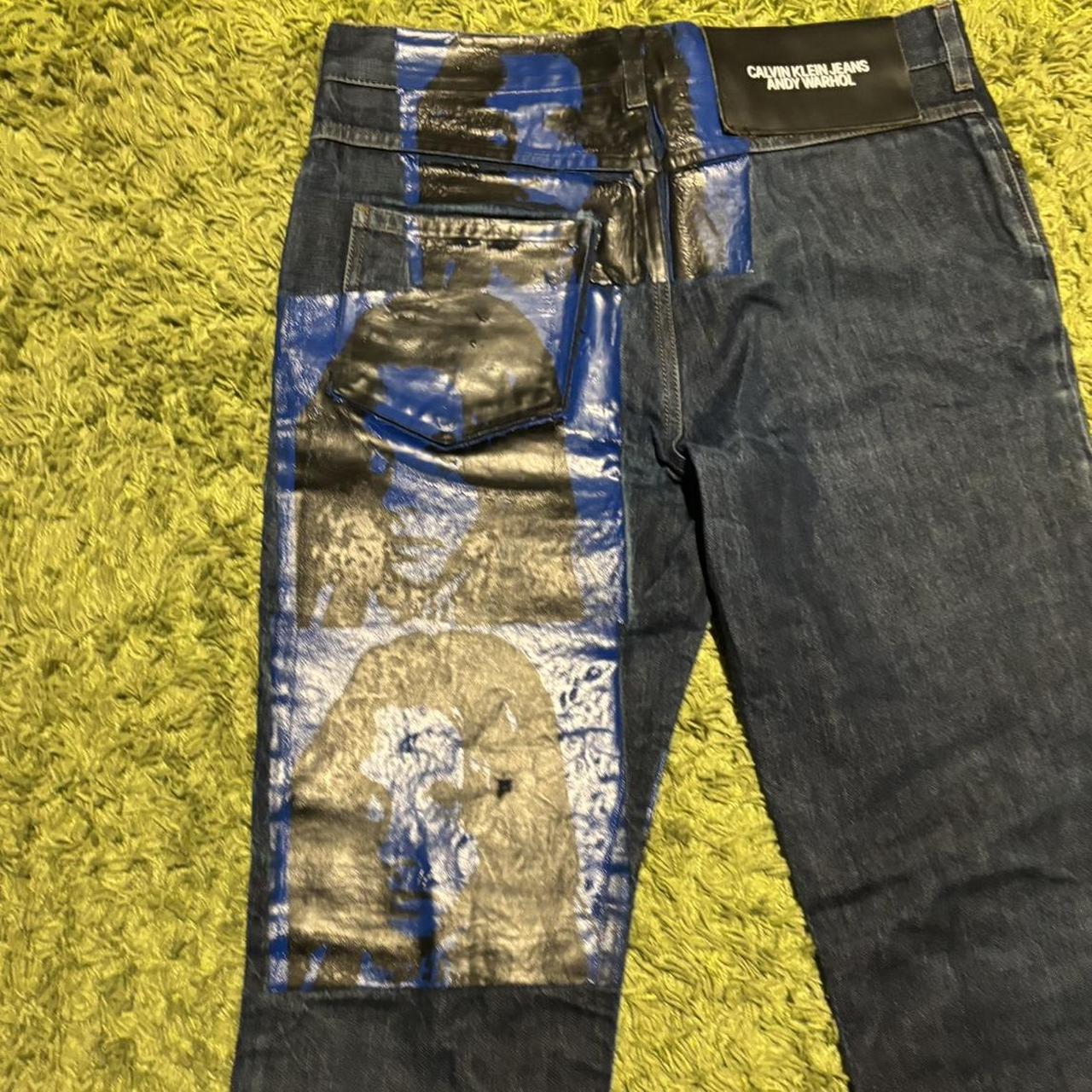   Jeans Andy Warhol Gジャン XS Calvin Klein Jeans（カルヴァンクラインジーンズ）の「ANDY