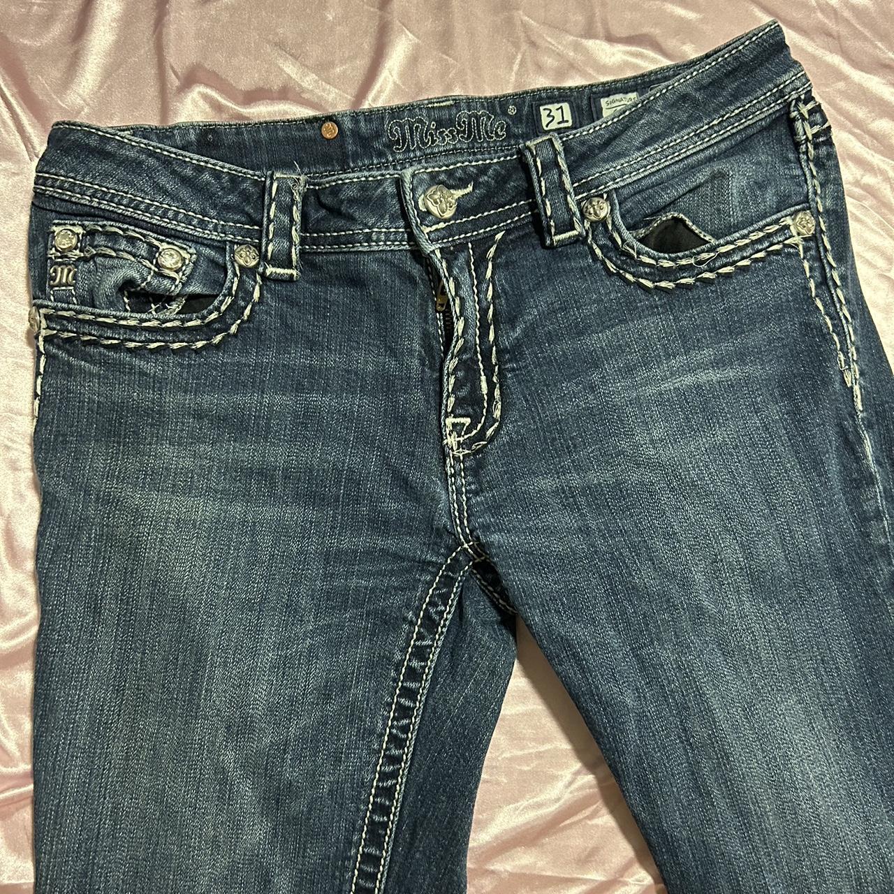 Miss me signature skinny jeans Size 31 Check out my... - Depop