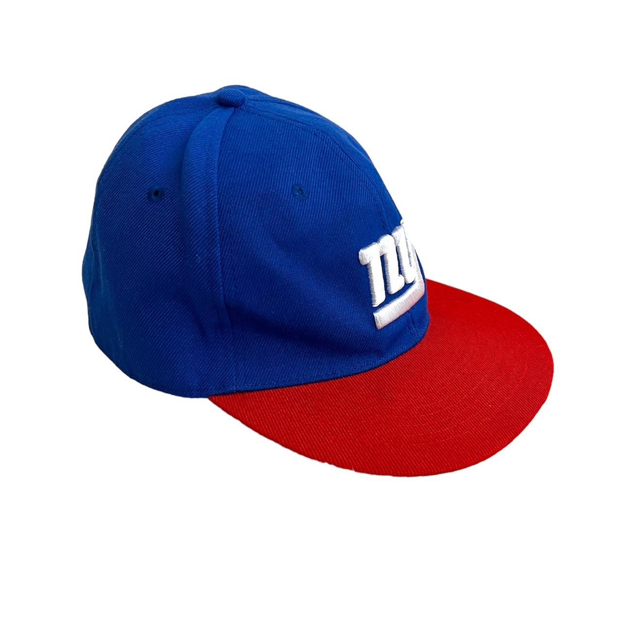 Vintage New York Giants Snapback Hat Logo Athletic - Depop