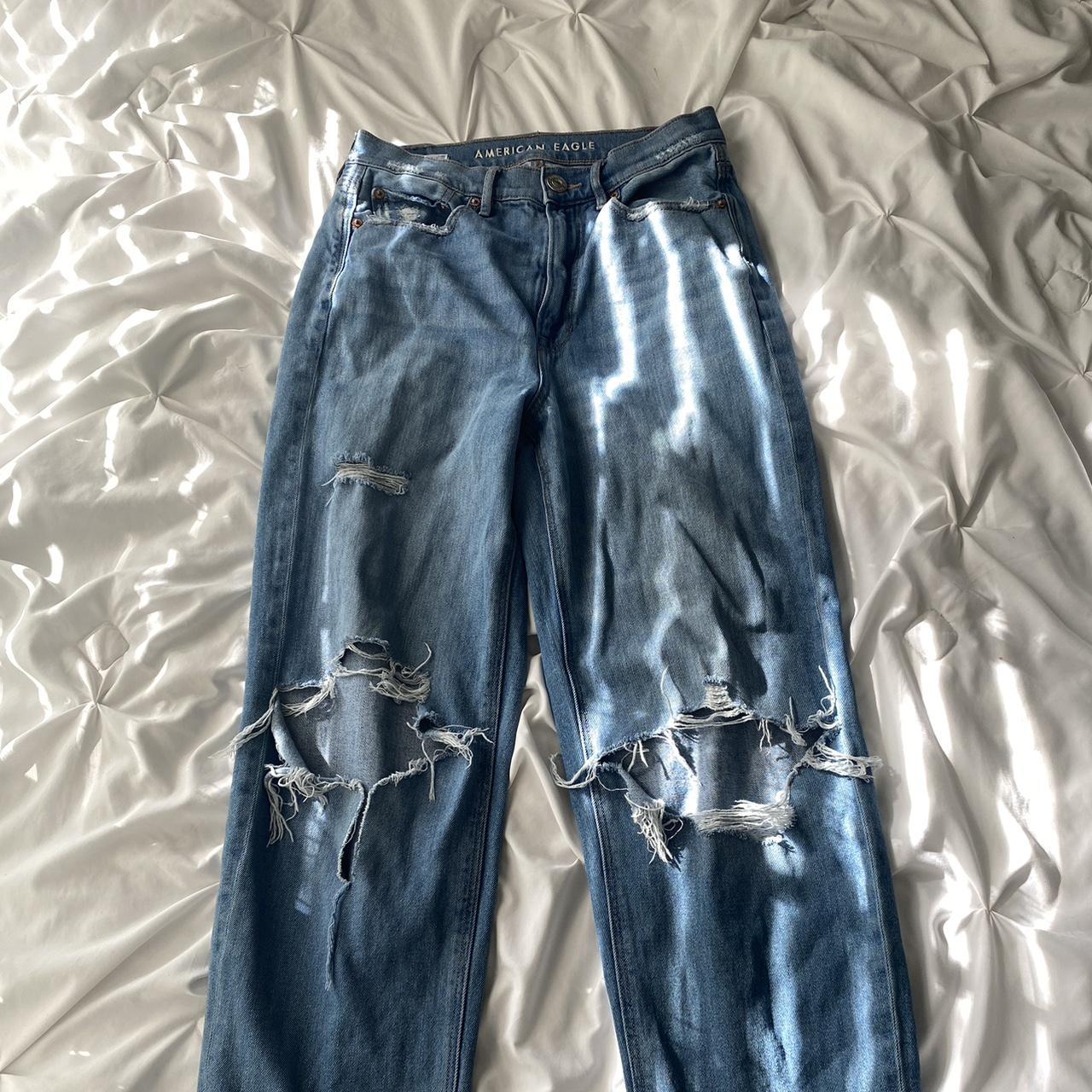 Buy American Eagle Ripped Skater Jeans