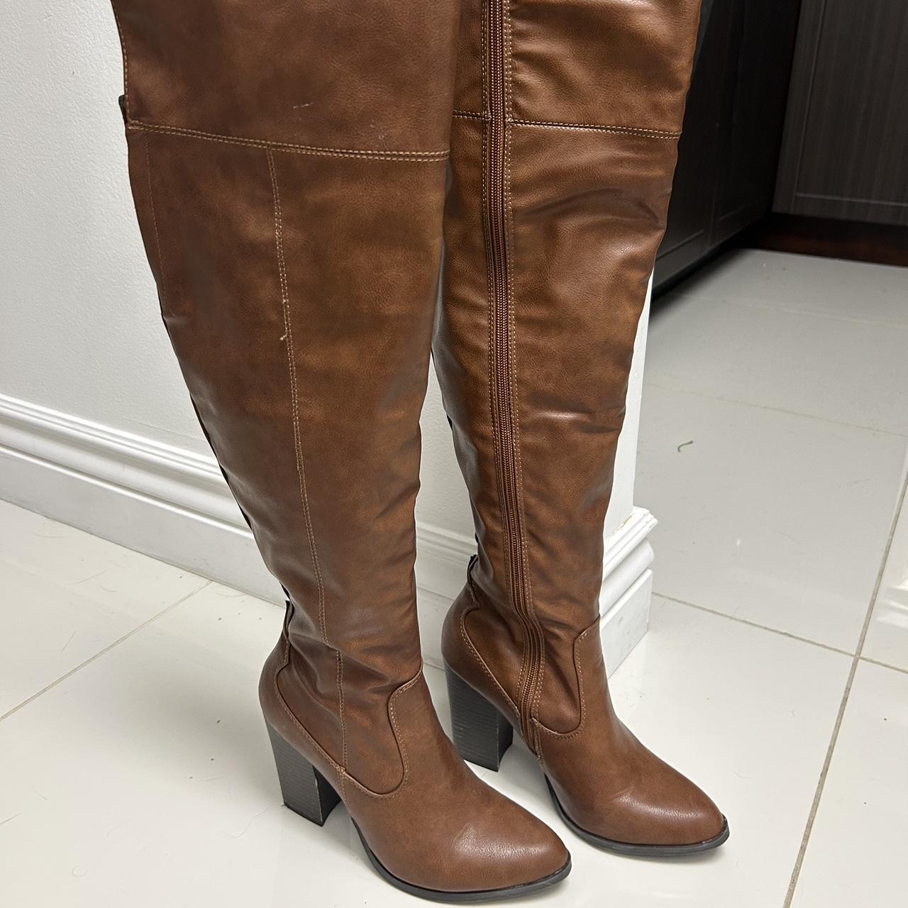 Bamboo knee sale high boots