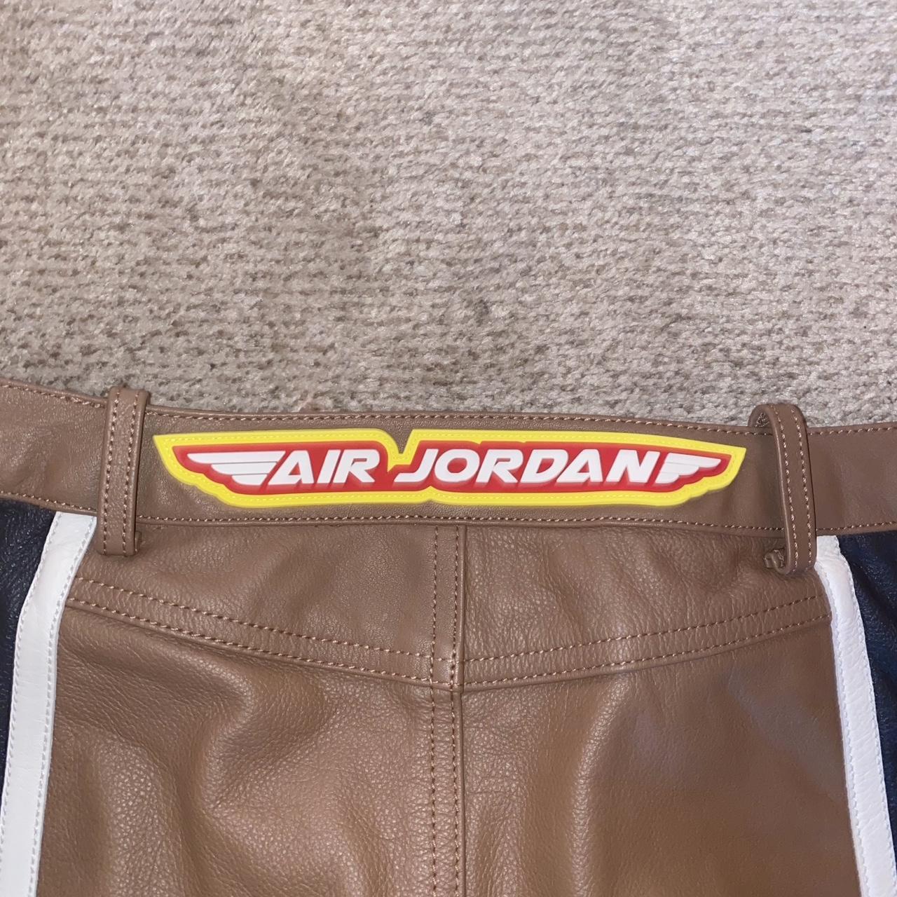 Jordan x Travis Scott Cactus Jack Women's Leather Pants Black