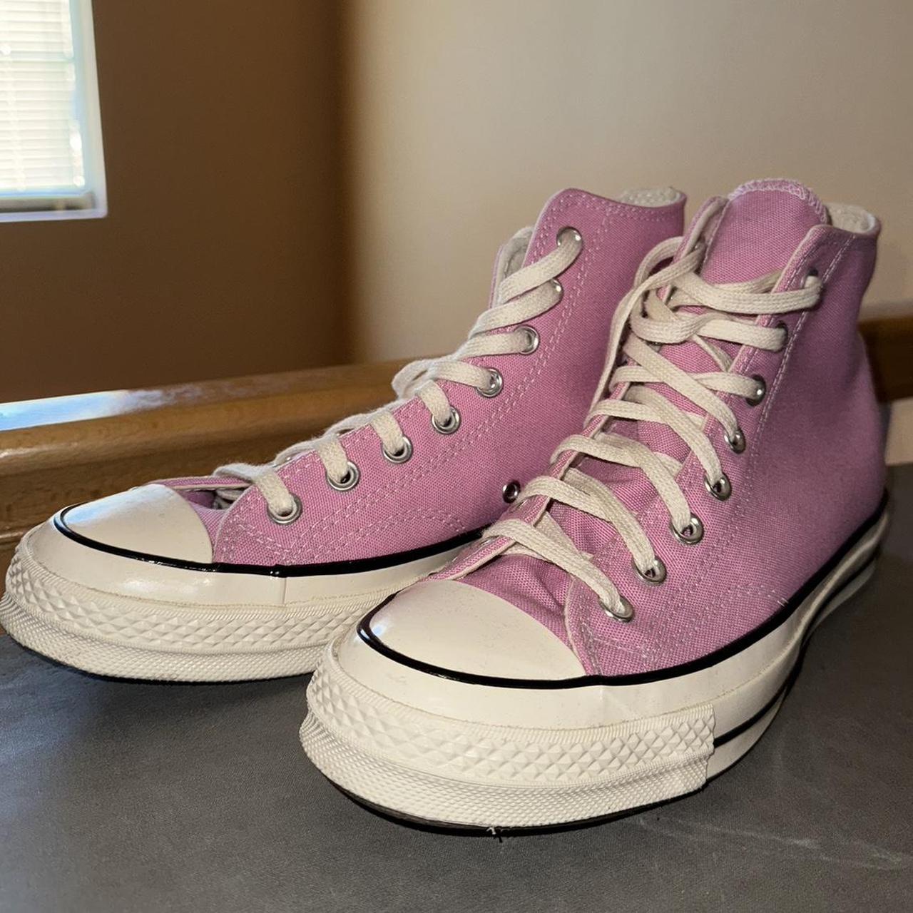 pink chuck 70s love these worn once honestly just. Depop