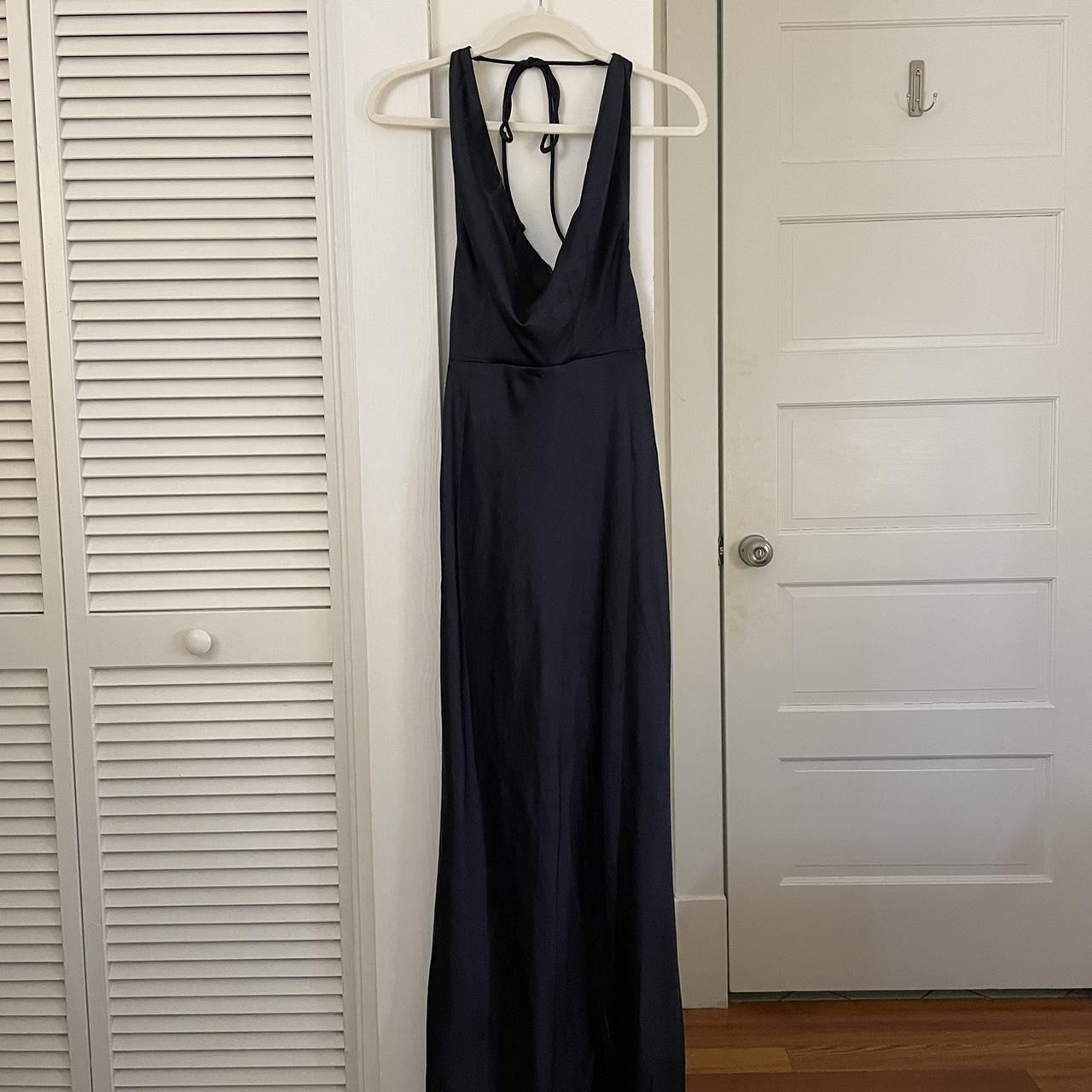 Runaway The Label | Posey Maxi Dress | Navy - Depop