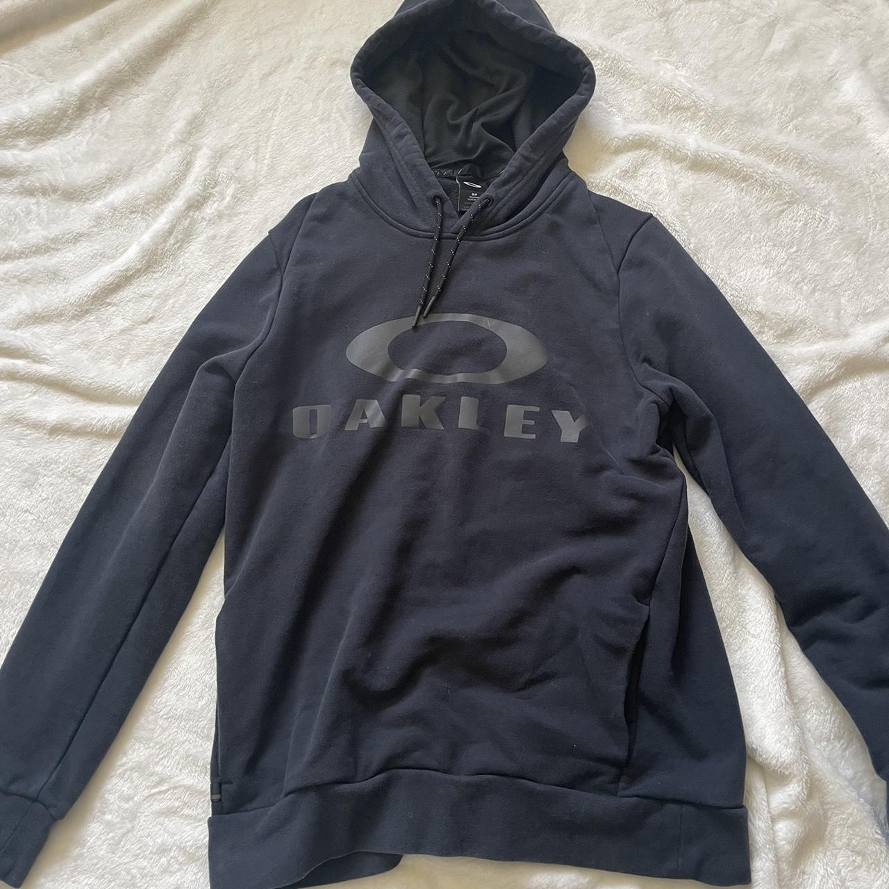 Oakley Men's Navy Hoodie | Depop