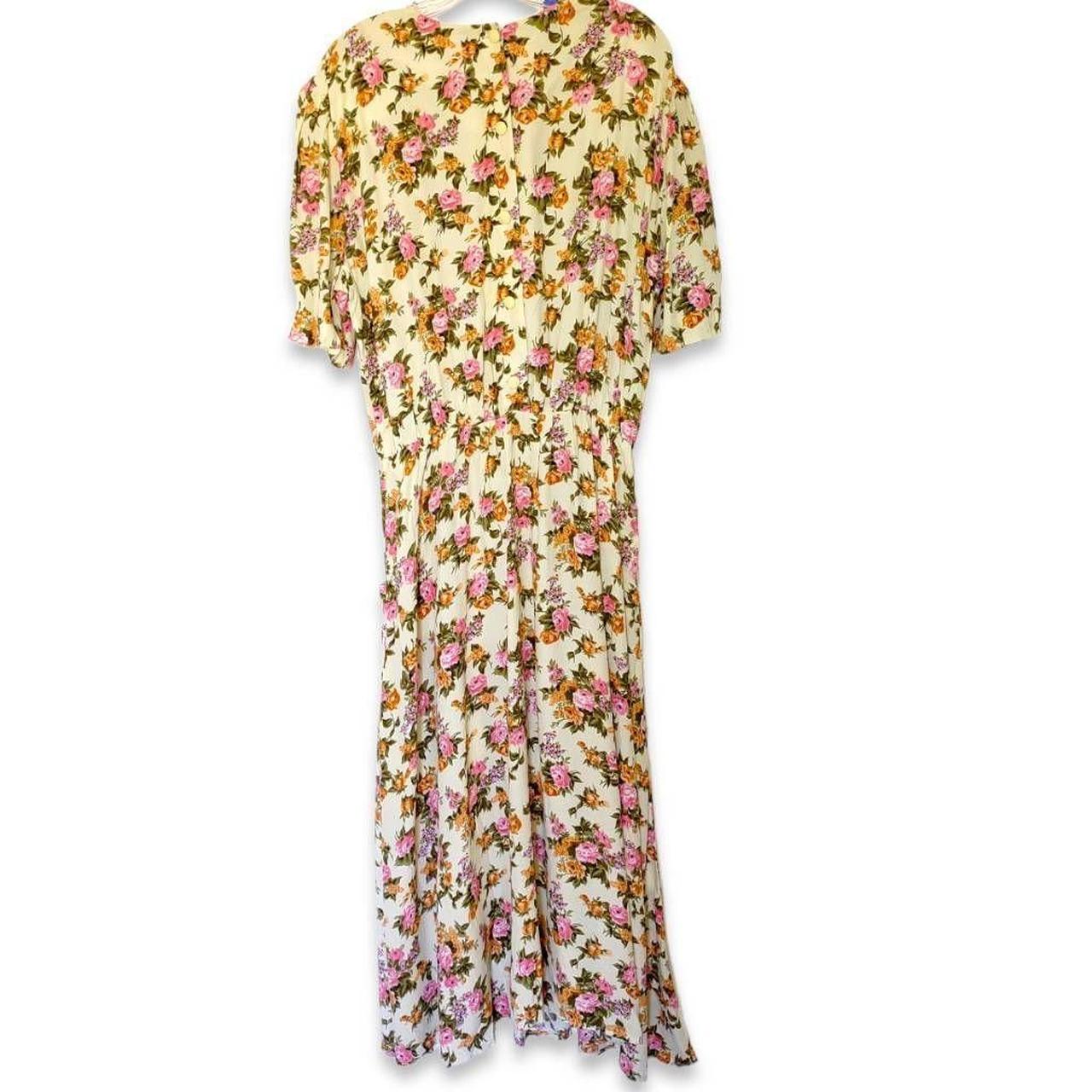 Warehouse yellow floral outlet dress